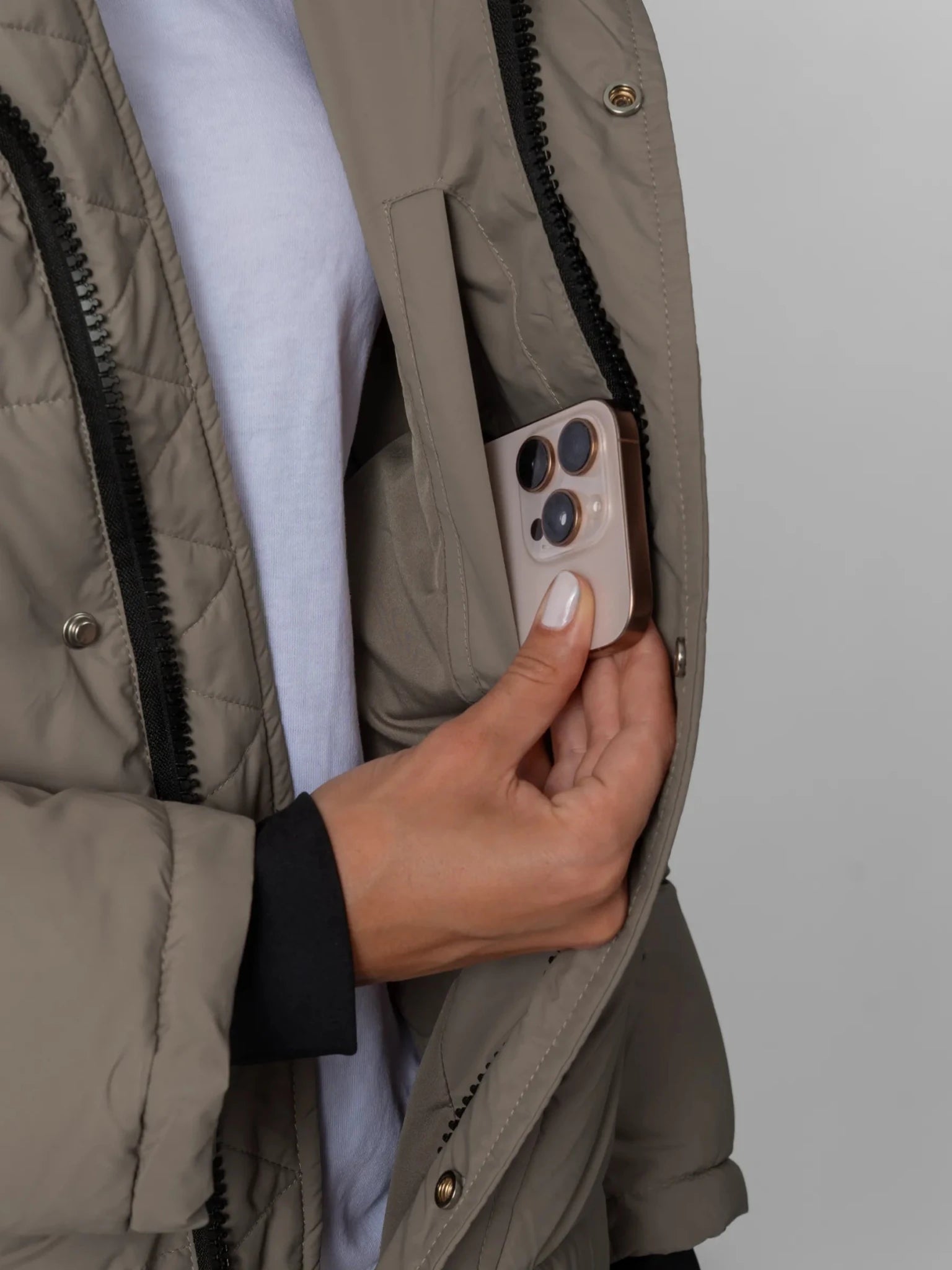 Detachable Hooded Regular Length Puffer Jacket - product image 9