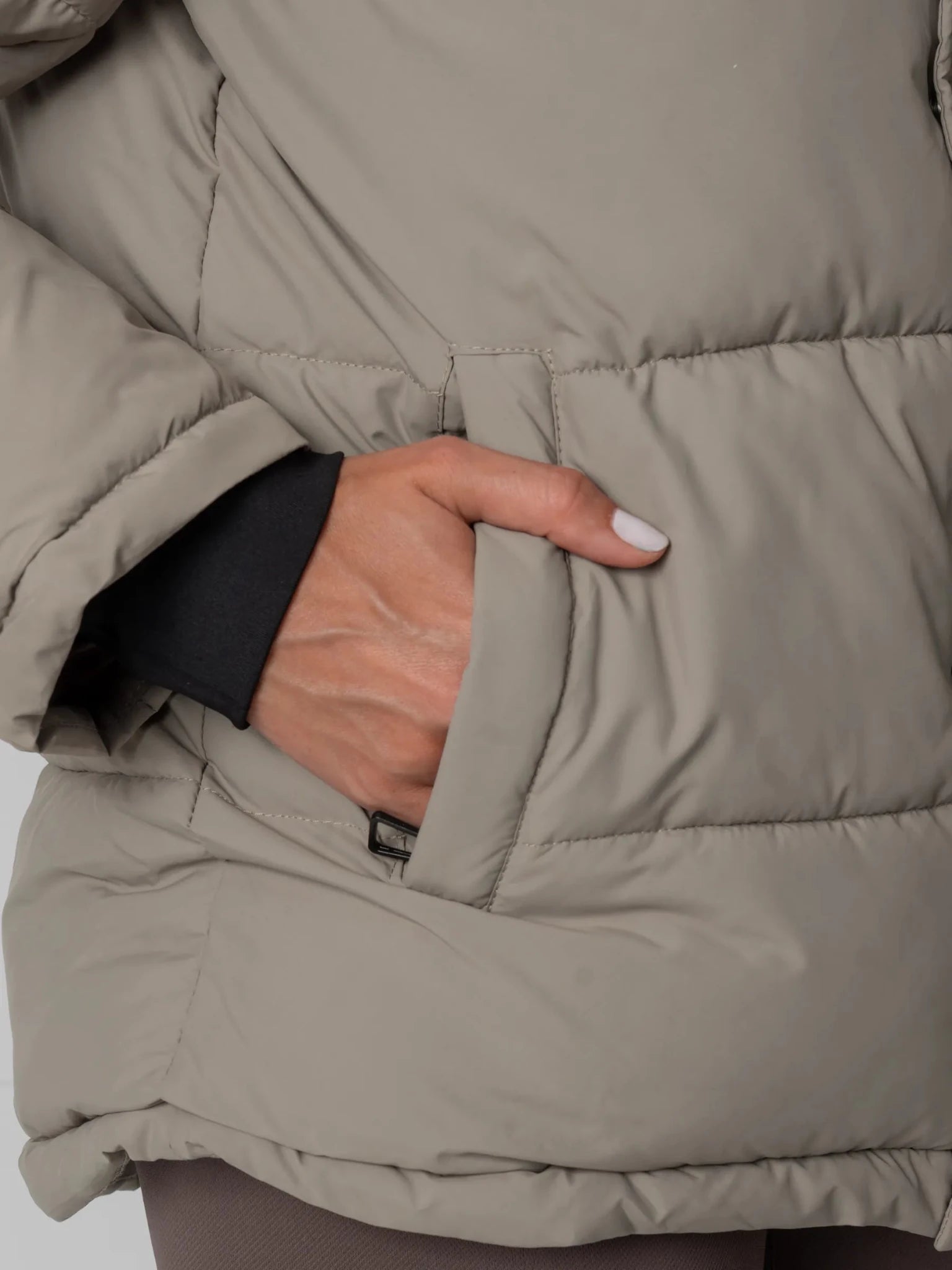 Detachable Hooded Regular Length Puffer Jacket - product image 7