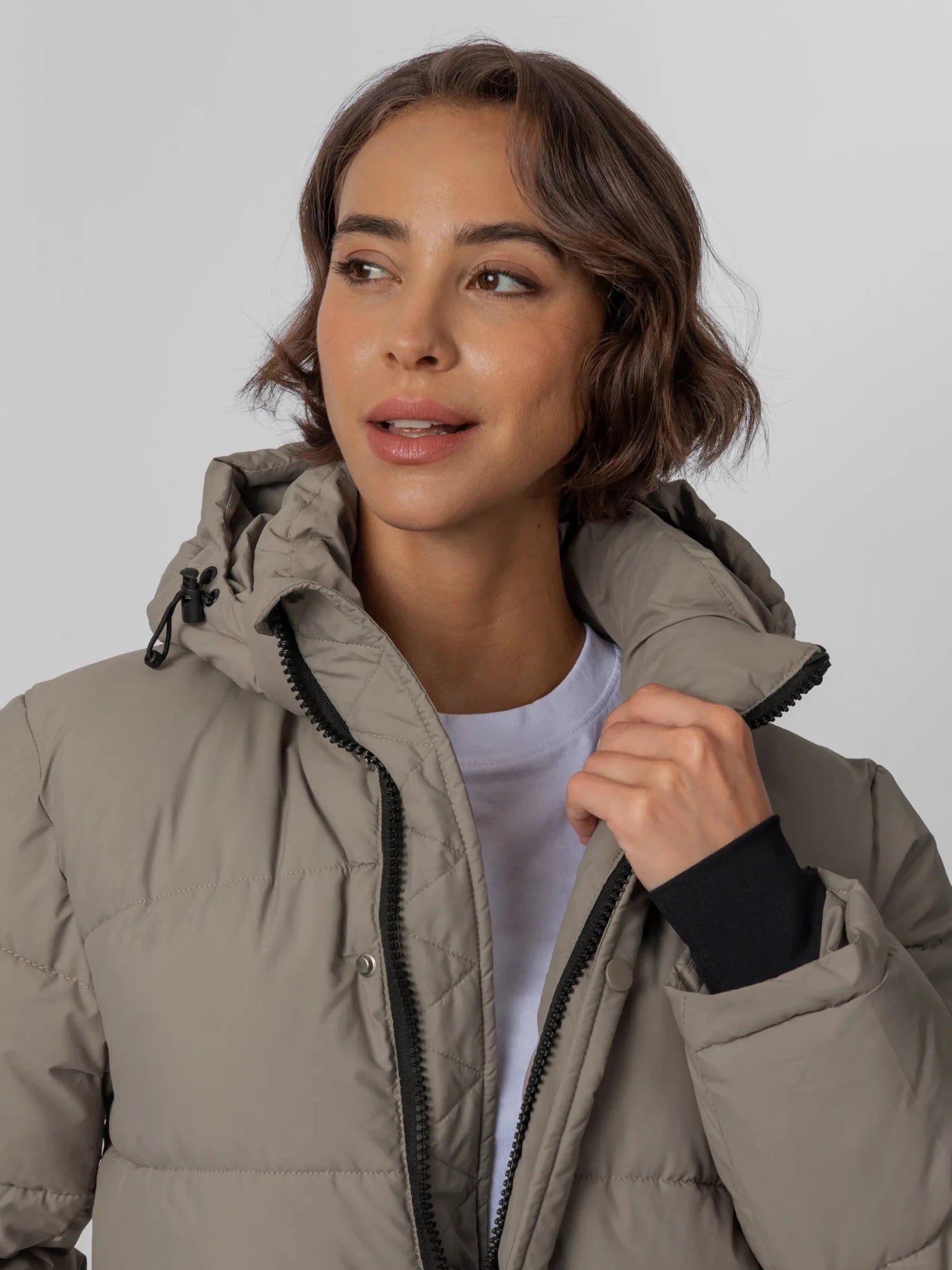 Detachable Hooded Regular Length Puffer Jacket - product image 4