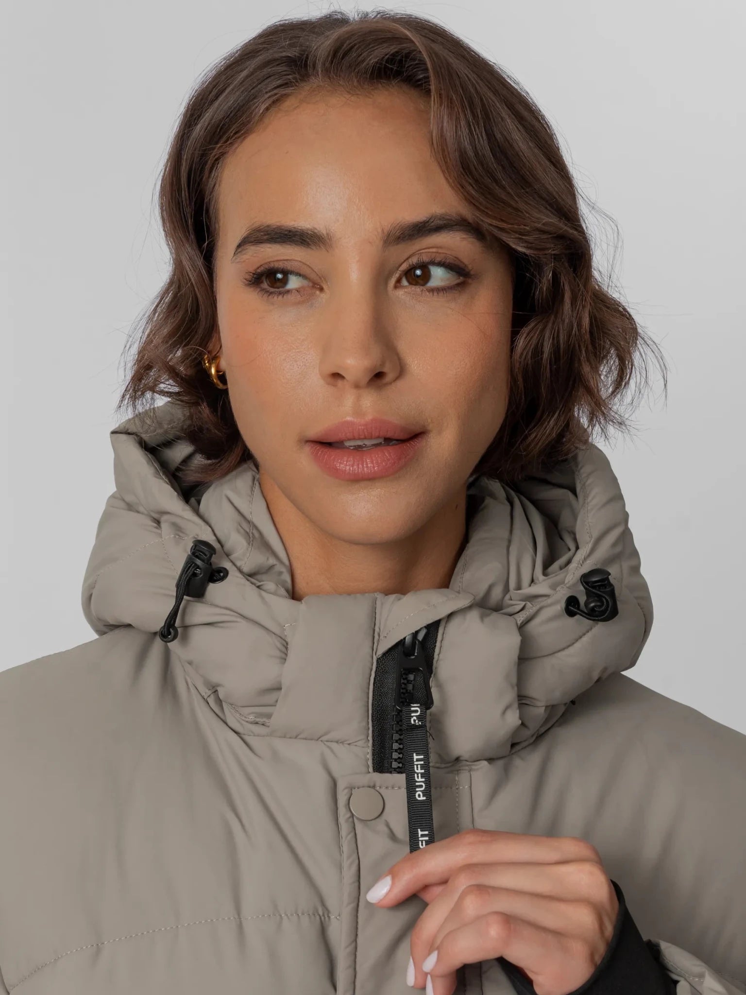 Detachable Hooded Regular Length Puffer Jacket - product image 3