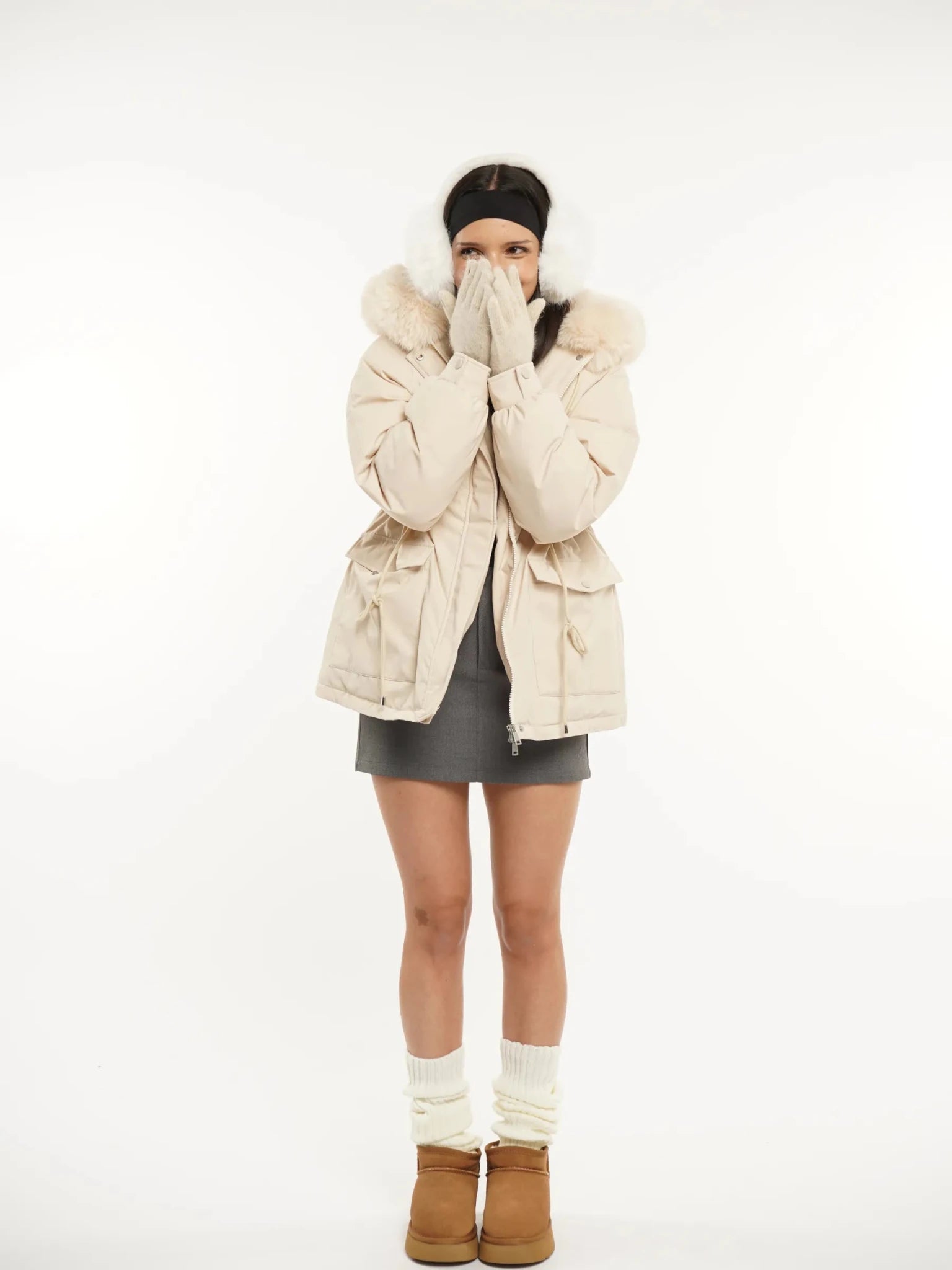 Faux Fur Lined And Trim Parka - product image 4