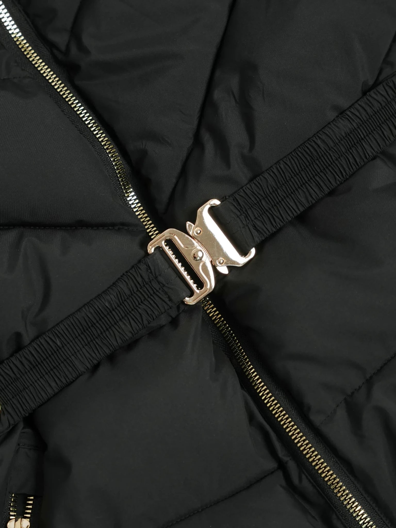 Gold-tone Belted Puffer Jacket - product image 9