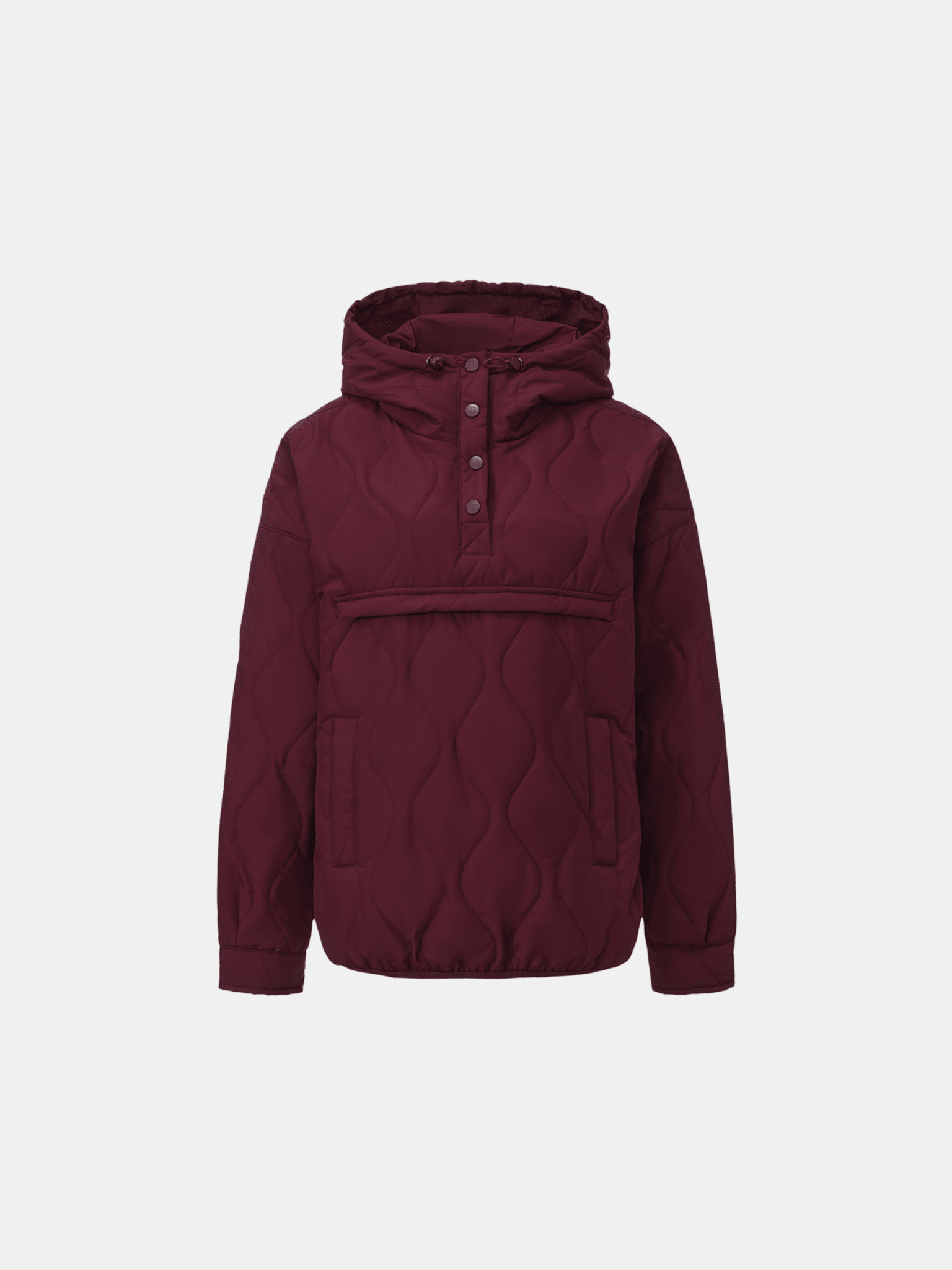Kangaroo Pocket Packable Quilted Puffer Hoodie - product image 1