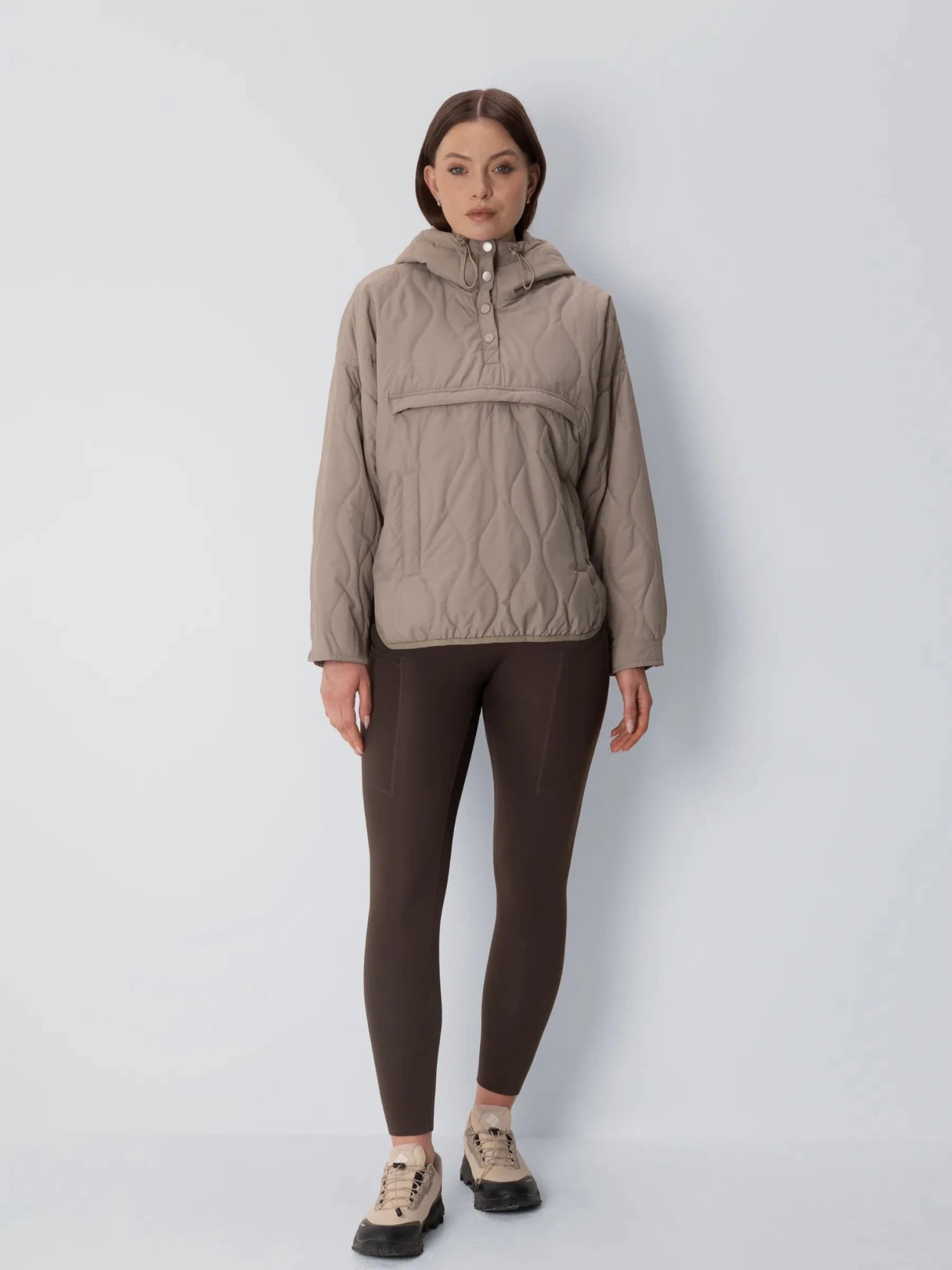 Kangaroo Pocket Packable Quilted Puffer Hoodie - product image 12