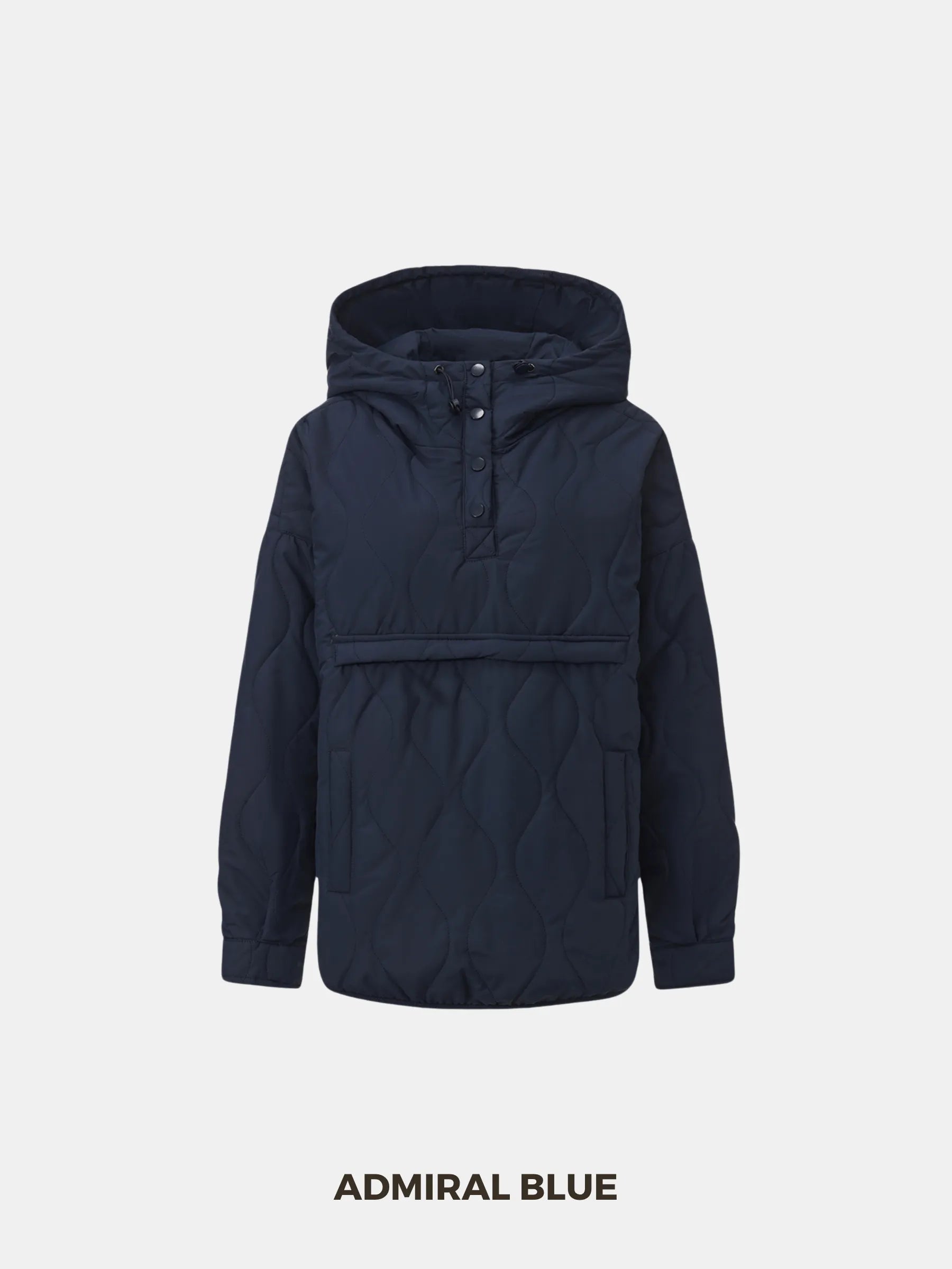Kangaroo Pocket Packable Quilted Puffer Hoodie - product image 23