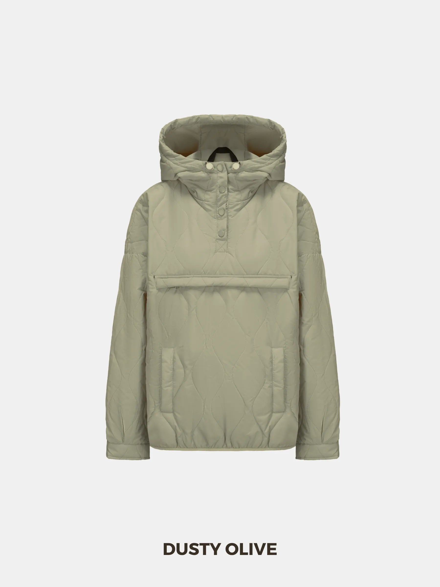 Kangaroo Pocket Packable Quilted Puffer Hoodie - product image 26