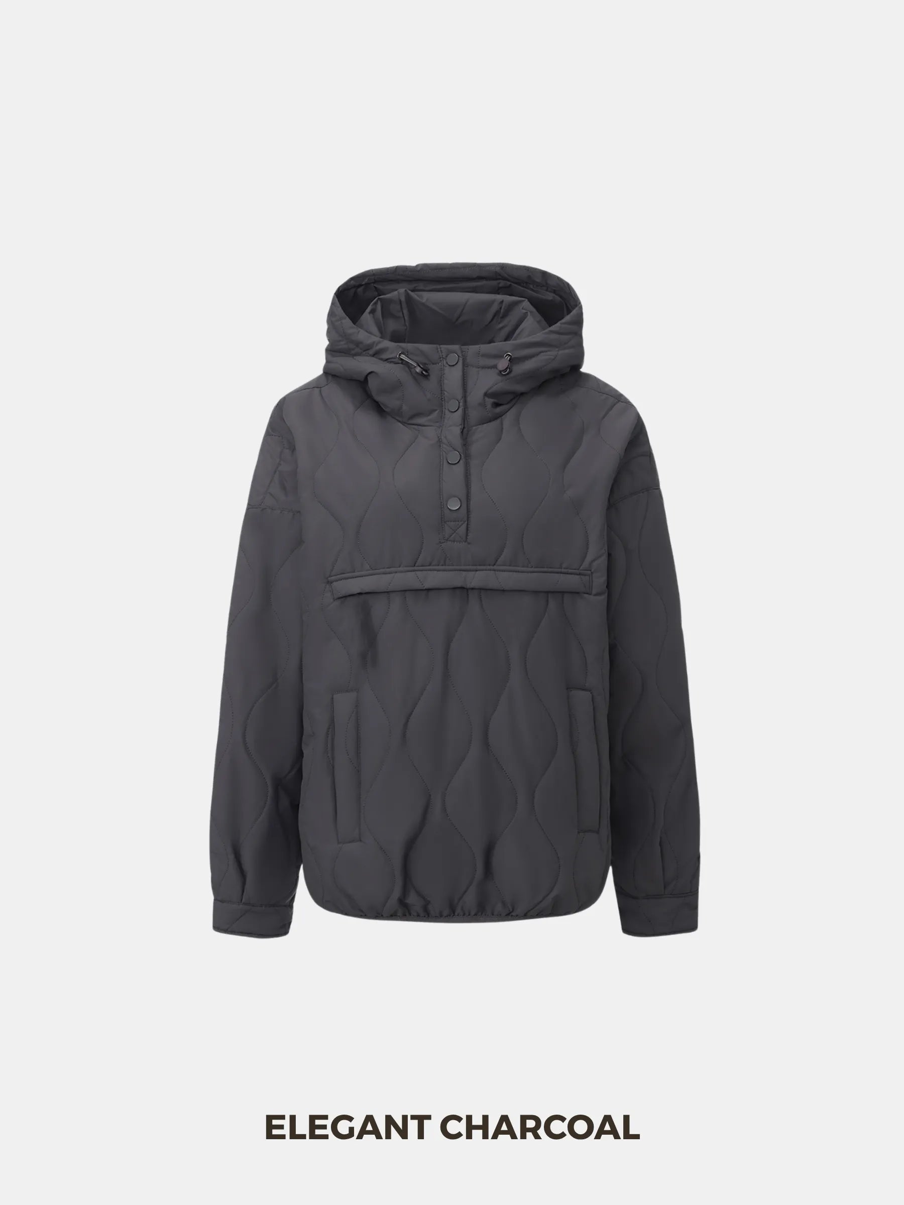 Kangaroo Pocket Packable Quilted Puffer Hoodie - product image 25