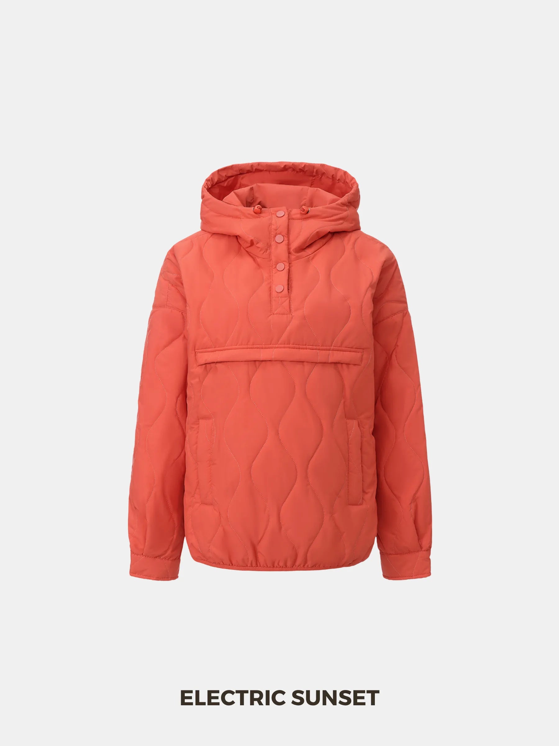 Kangaroo Pocket Packable Quilted Puffer Hoodie - product image 24