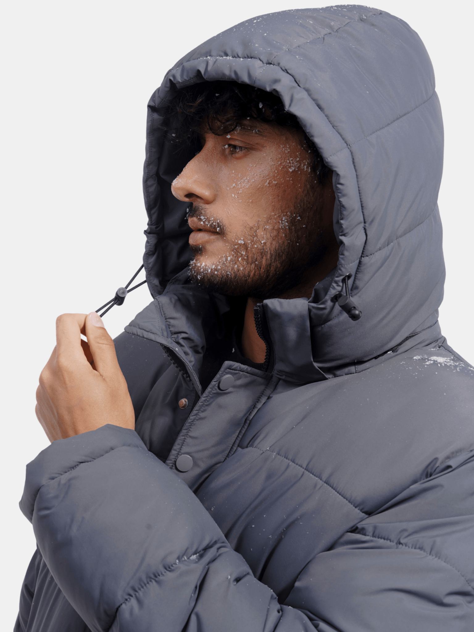 Men's Detachable-Hooded Puffer Jacket - product image 7