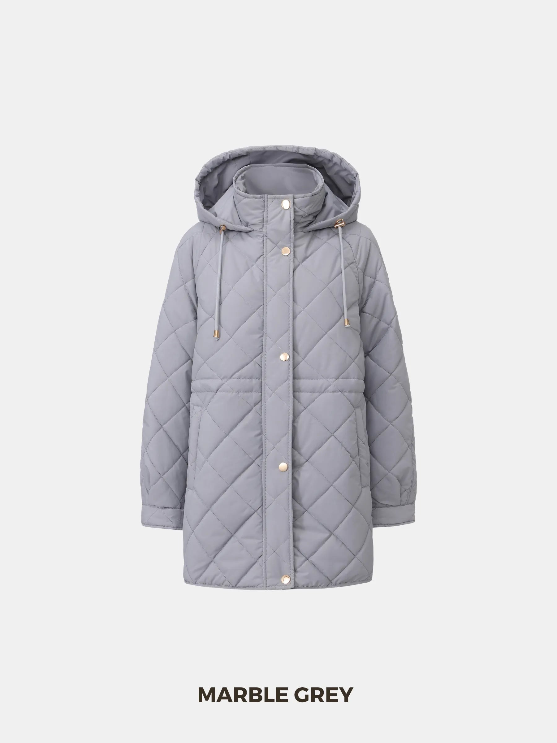 Mid Length Diamond Quilted Puffer - product image 5