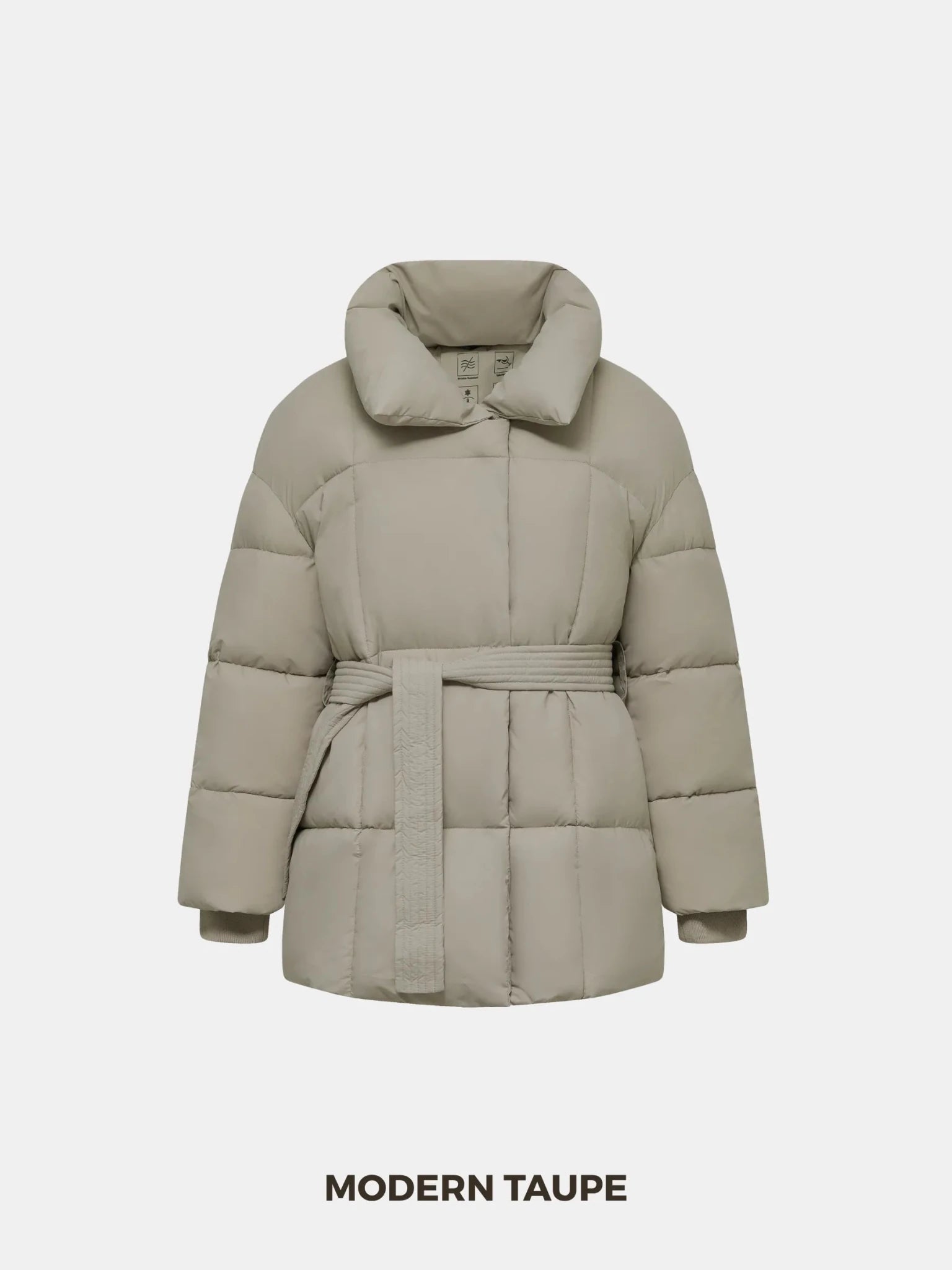 Premium Mid Length Belted Puffer Jacket Women Casual Coat - product image 8