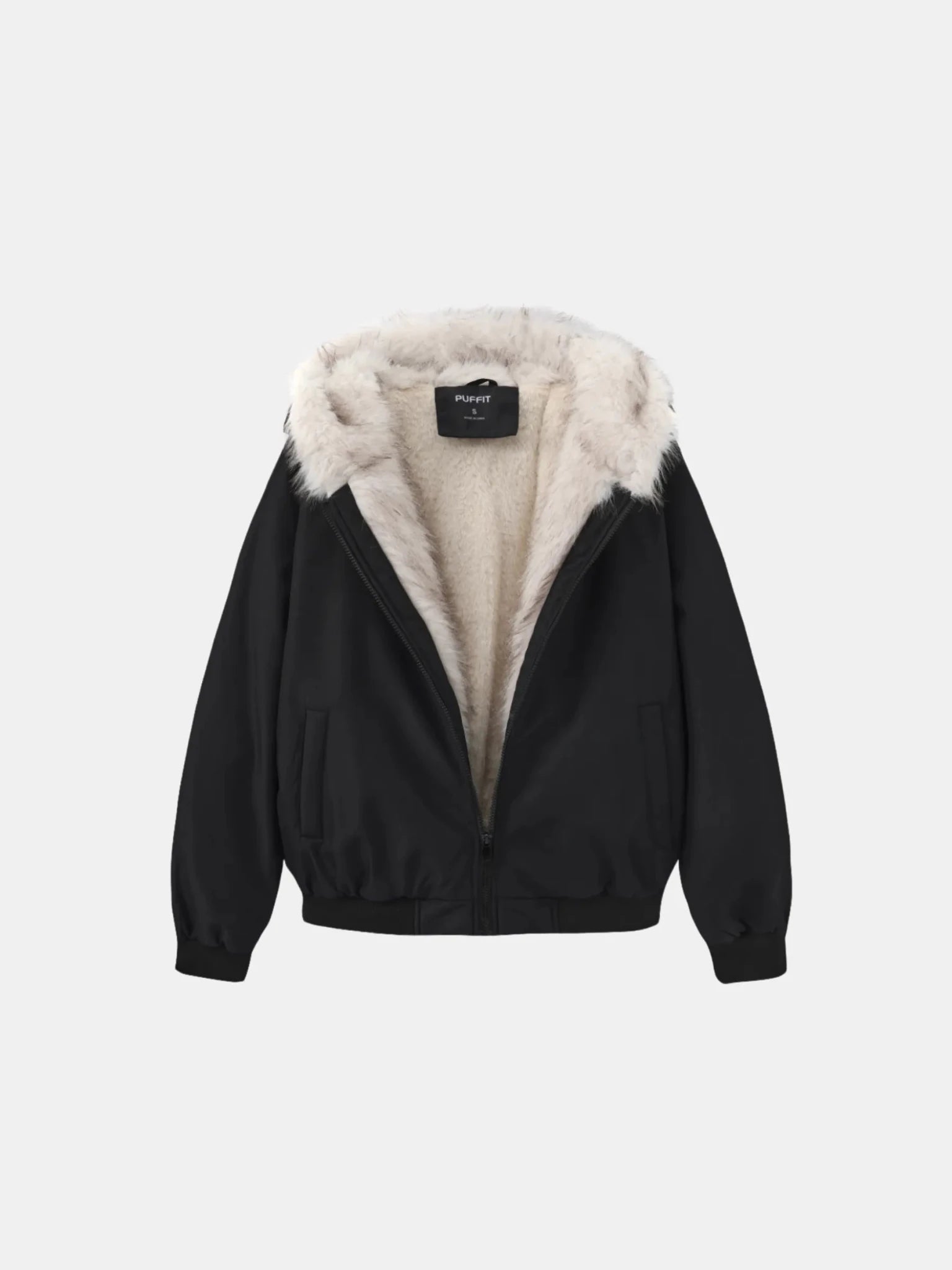 Faux Fur Lined Waterproof Bomber - product image 1