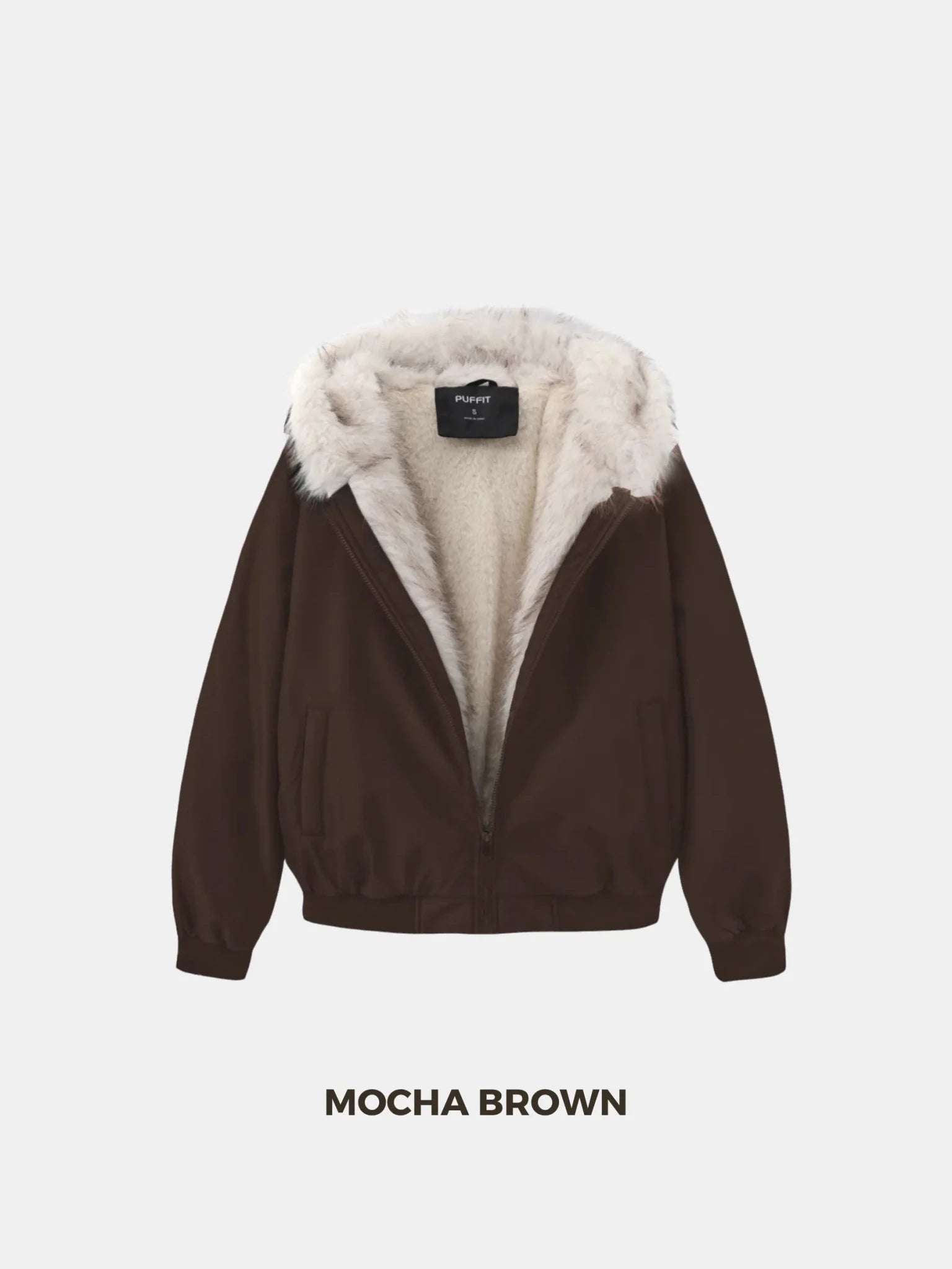 Faux Fur Lined Waterproof Bomber - product image 11