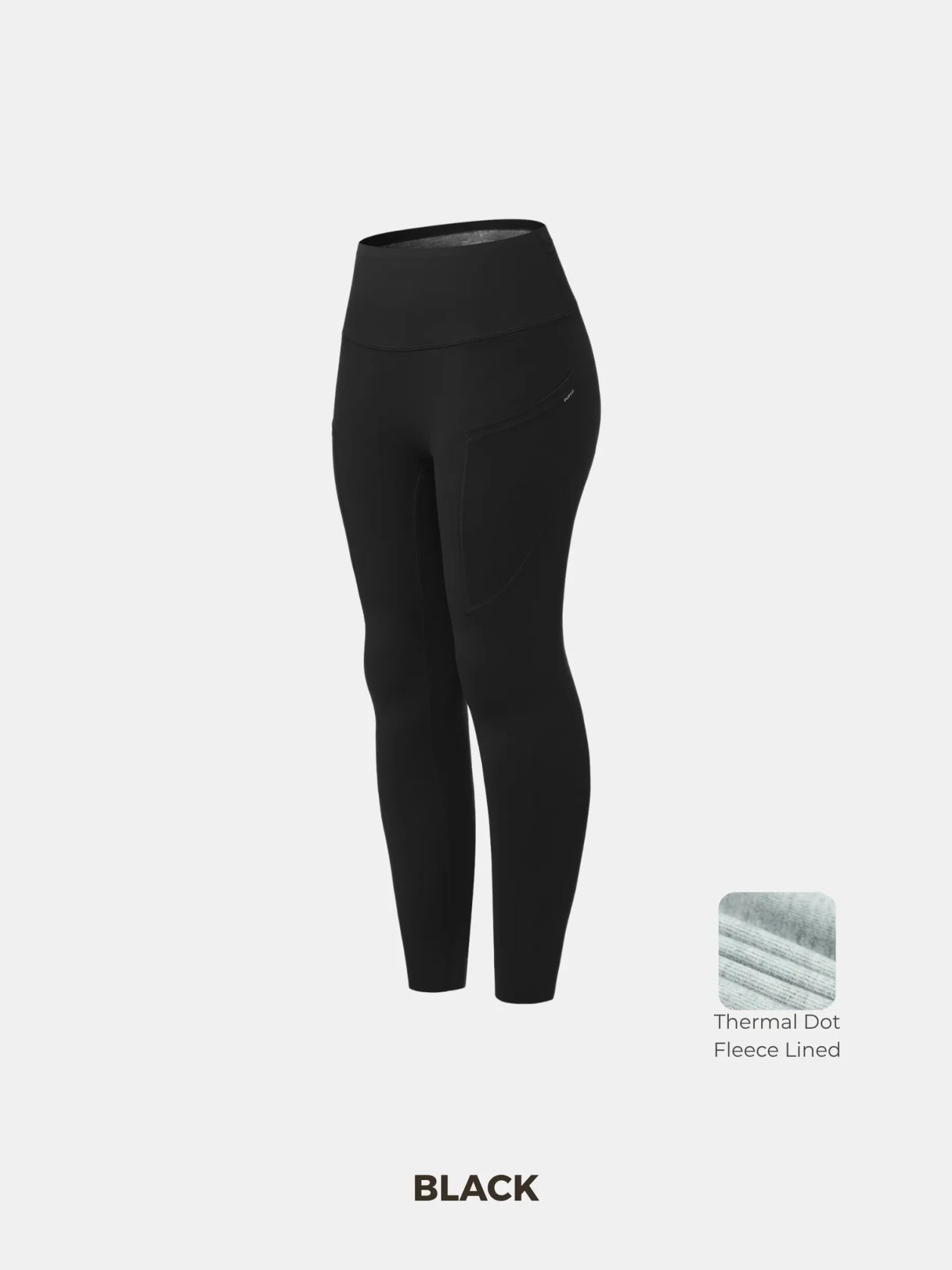 Thermal Dot Fleece Stretch Shaping Legging - product image 2