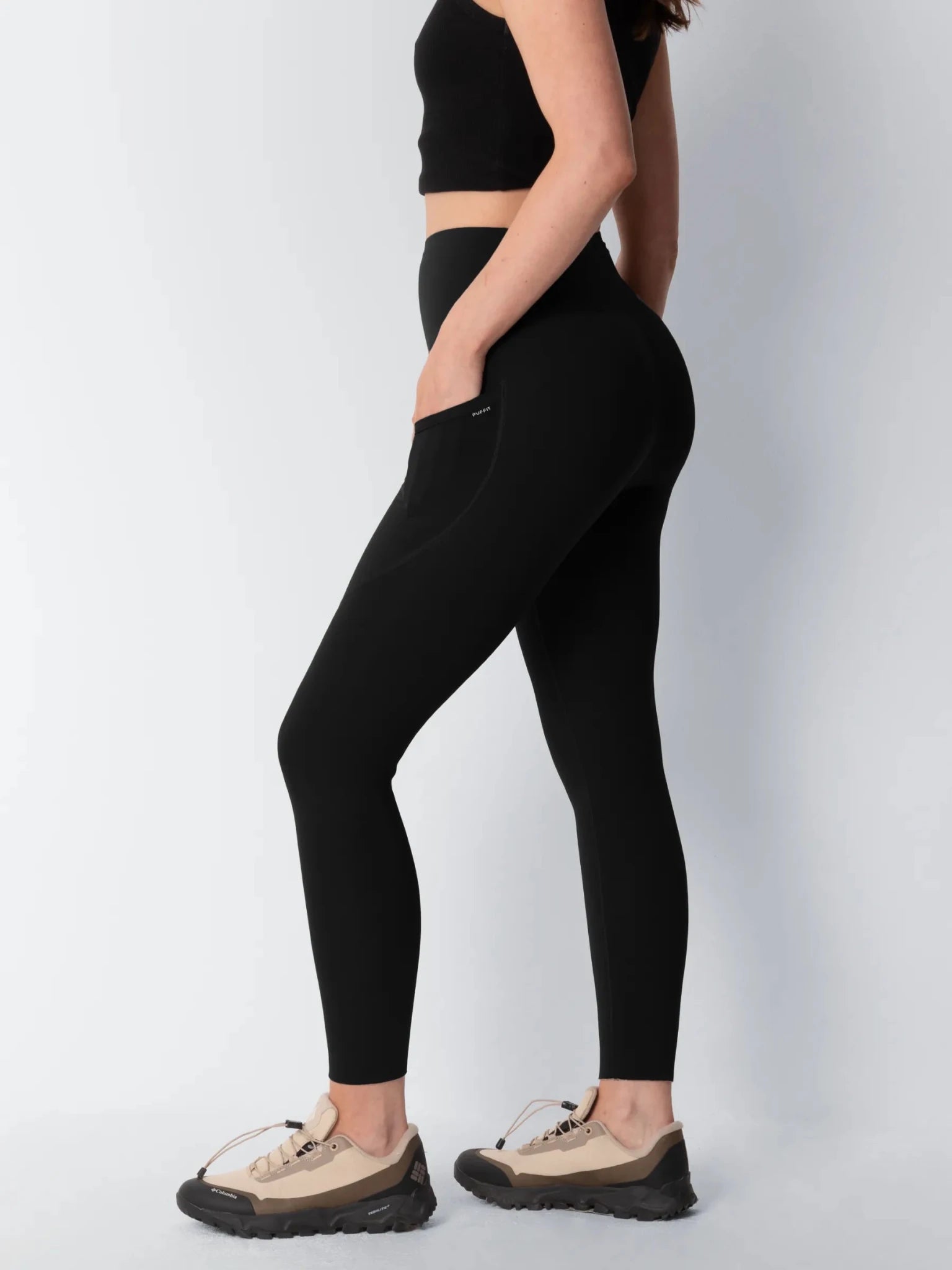 Thermal Dot Fleece Stretch Shaping Legging - product image 7