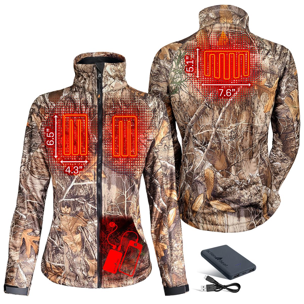 Heatrea 5V Women's Battery Heated Hunting Jacket