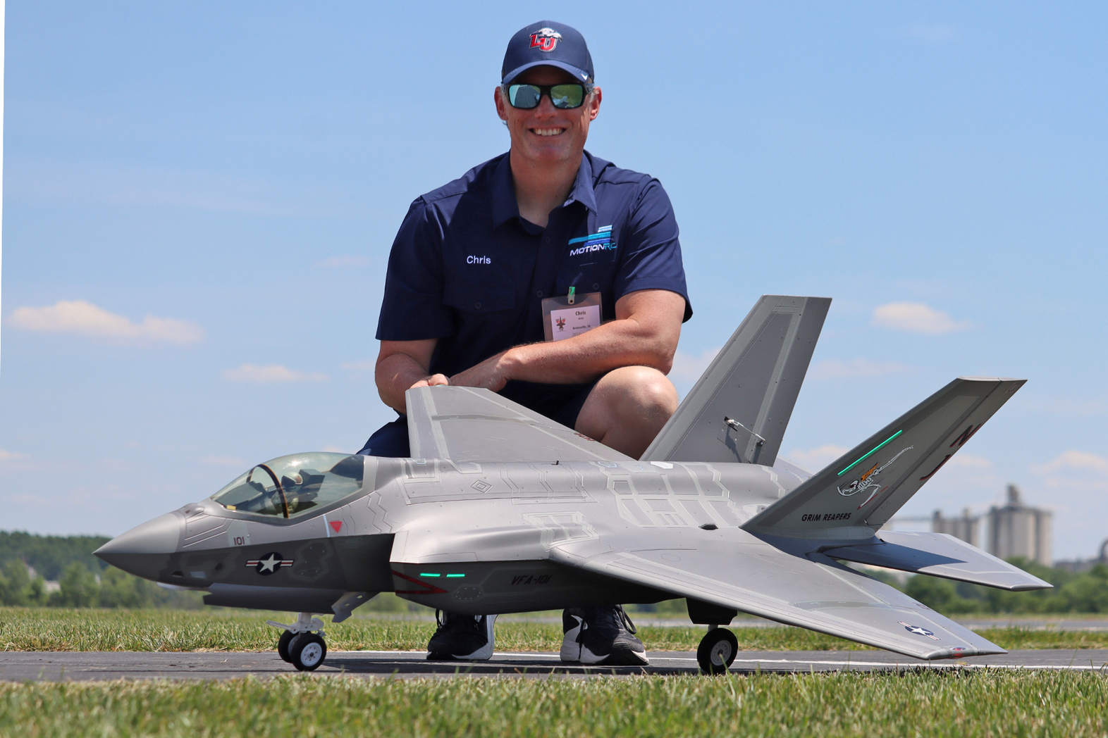 Freewing F-35C Lightning II 12S 110mm EDF Jet with Gyro - PNP