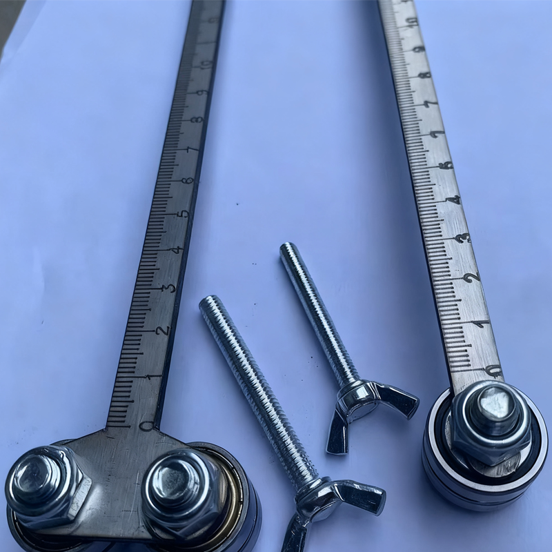 Stainless steel guide construction