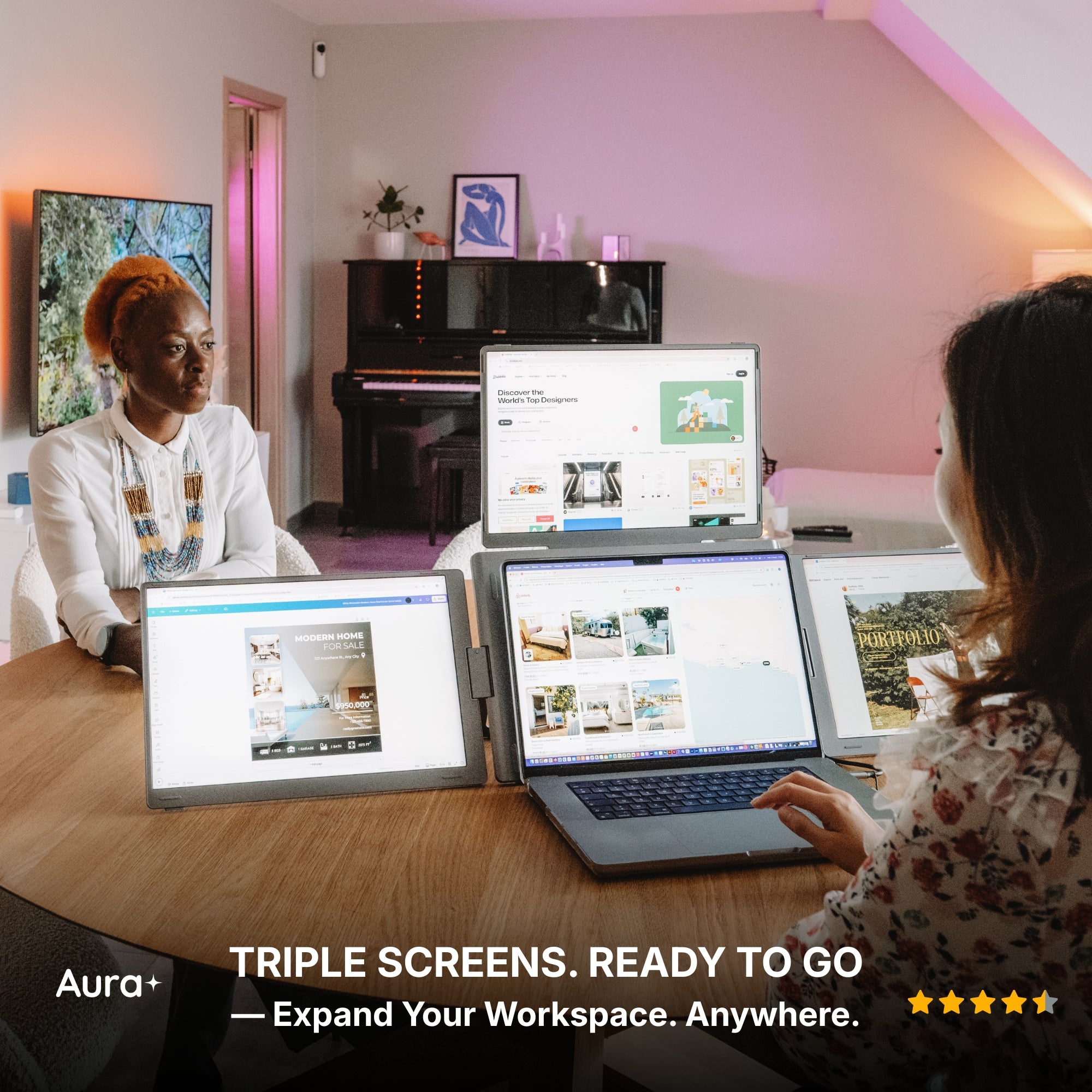 Triple Go Gen 3 triple portable monitor - gallery image 2