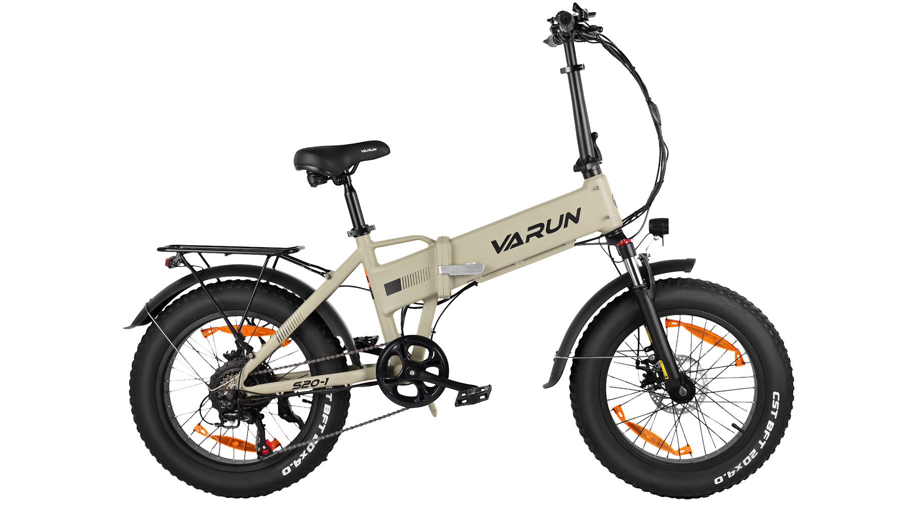 VARUN S20-1 electric bike grey