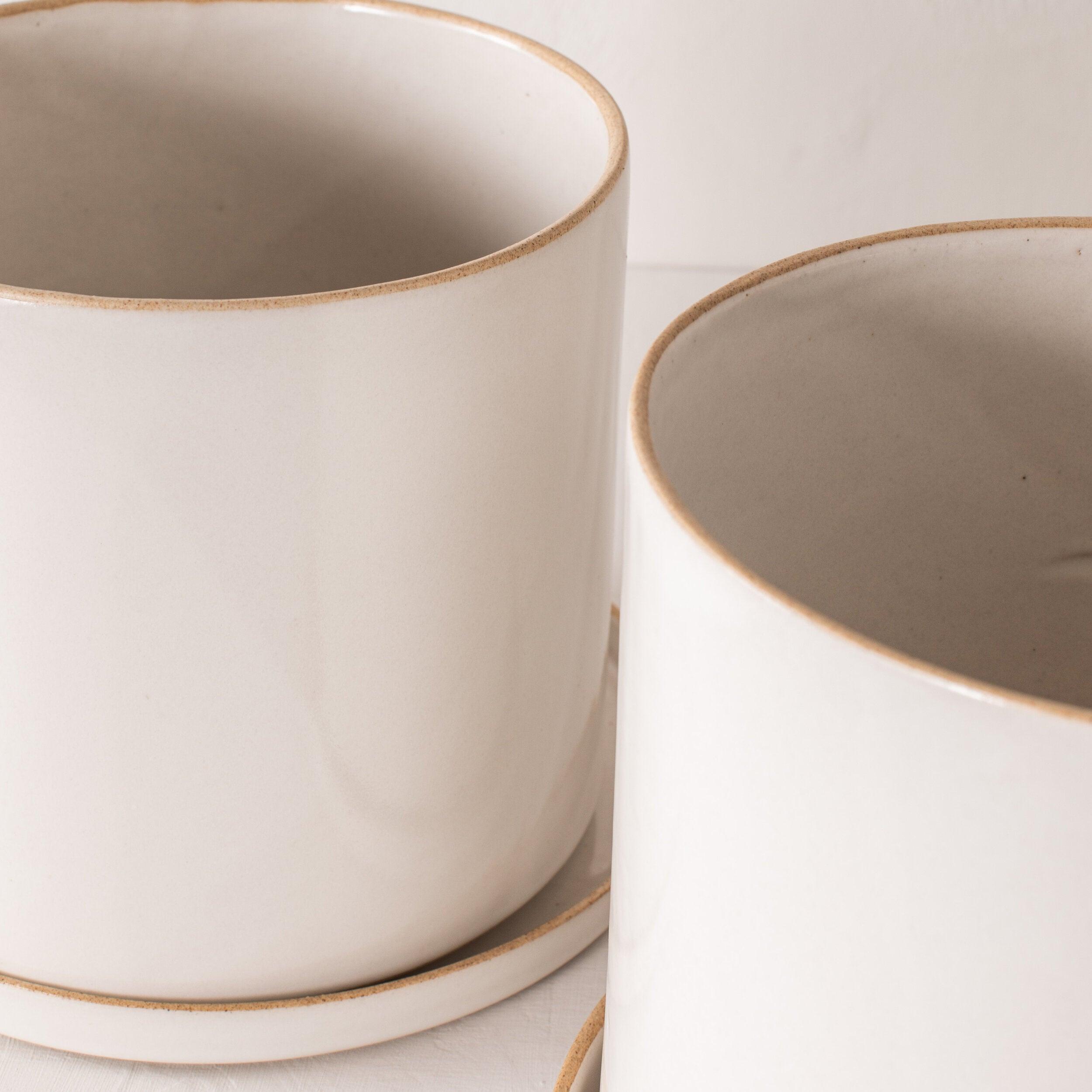 8" Minimal Planter | Stoneware image 4