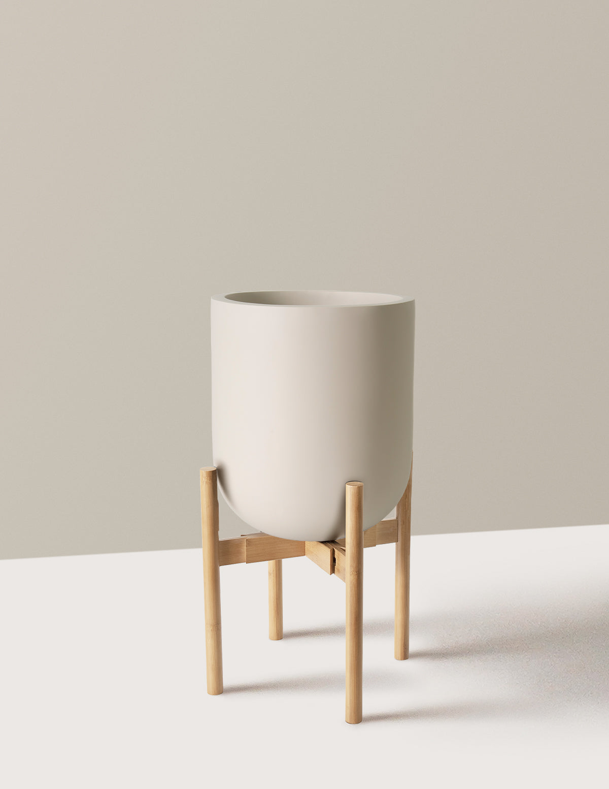 Large Modern Fiberglass Floor Planter image 2