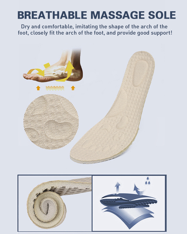 MEN'S BREATHABLE COMFORTABLE LIGHT HALF SLIPPERS