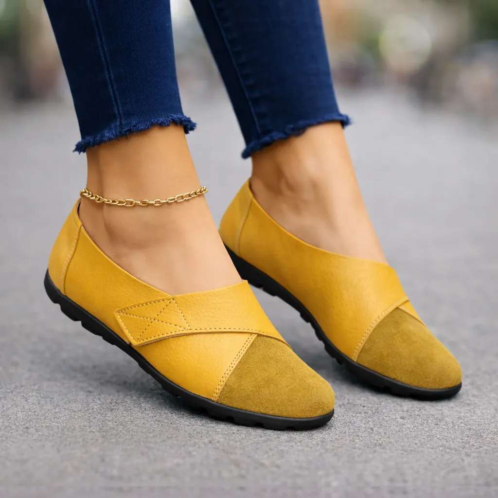 ⏰Last Day 70% OFF🔥Genuine Leather Loafers for Women: Classic Daily Slip-On Shoes