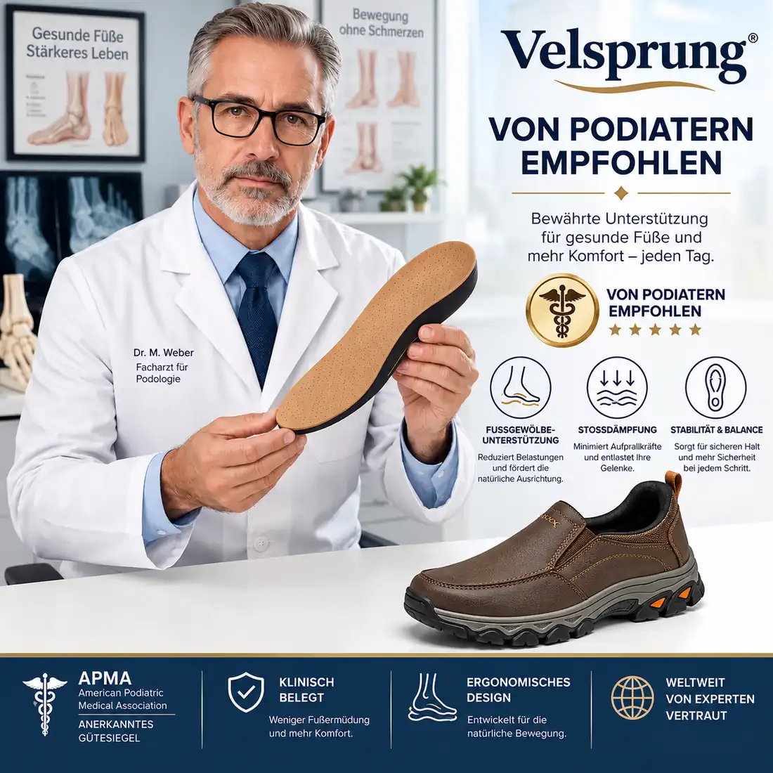 Von Podologen empfohlen