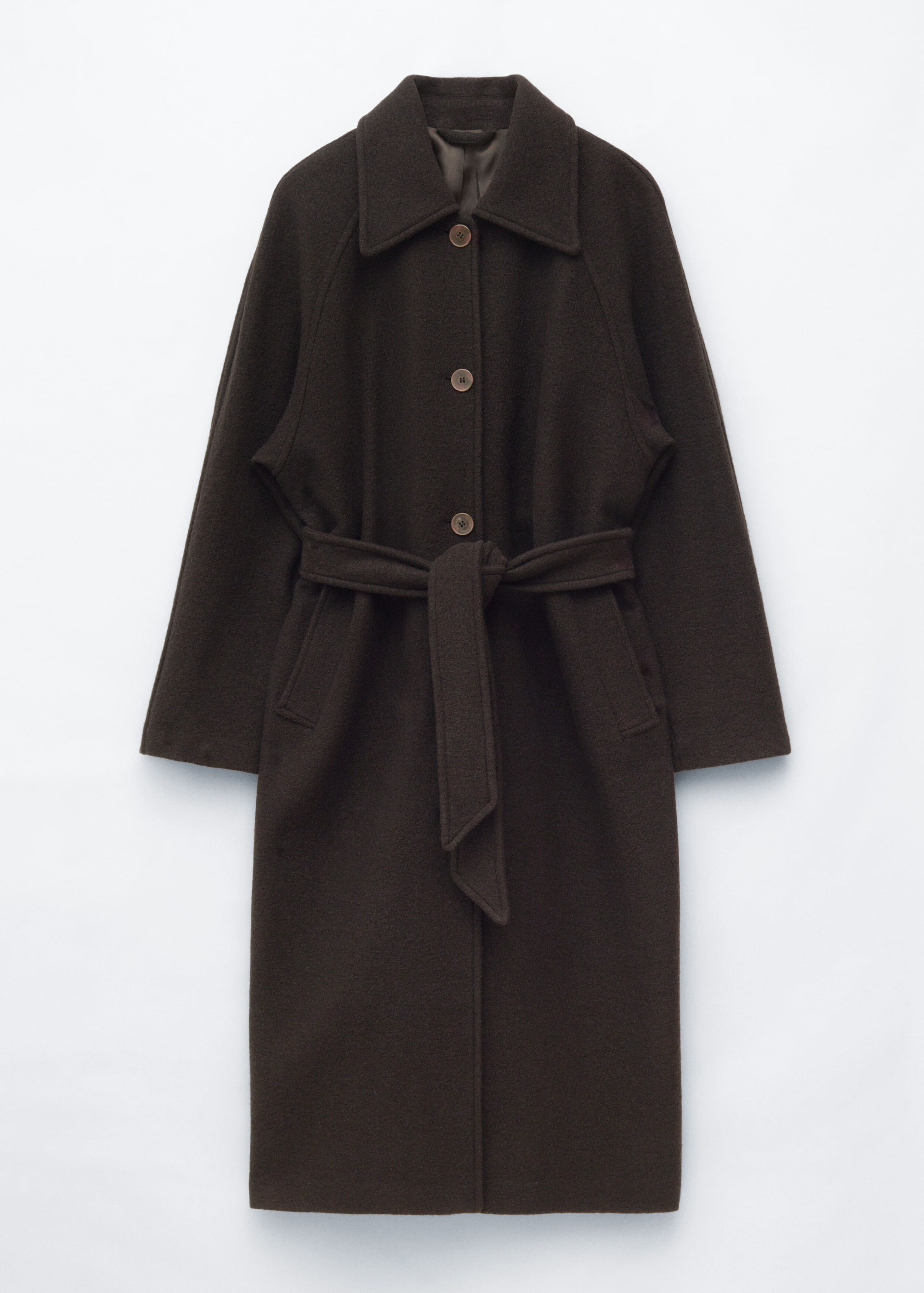 Bouclé Wool Car Coat