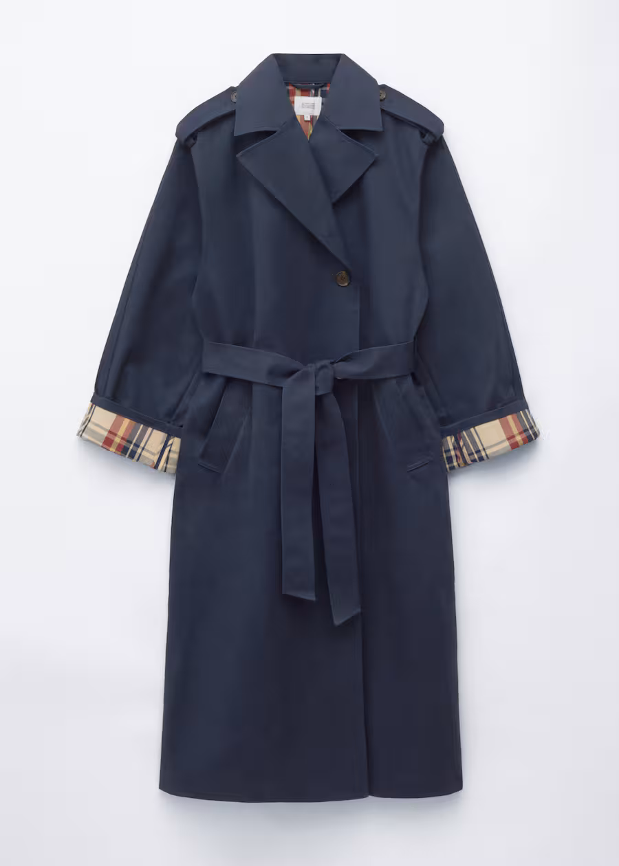 Double-Breasted Wool Coat