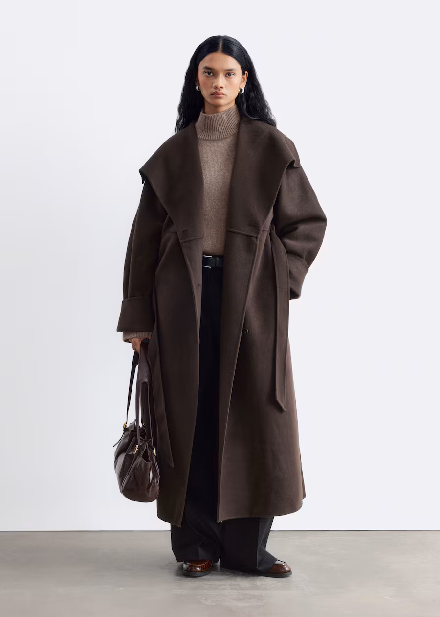 Oversized Wool Coat