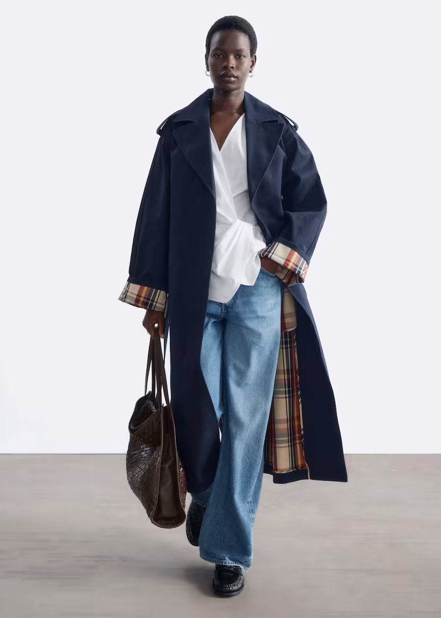 Double-Breasted Wool Coat