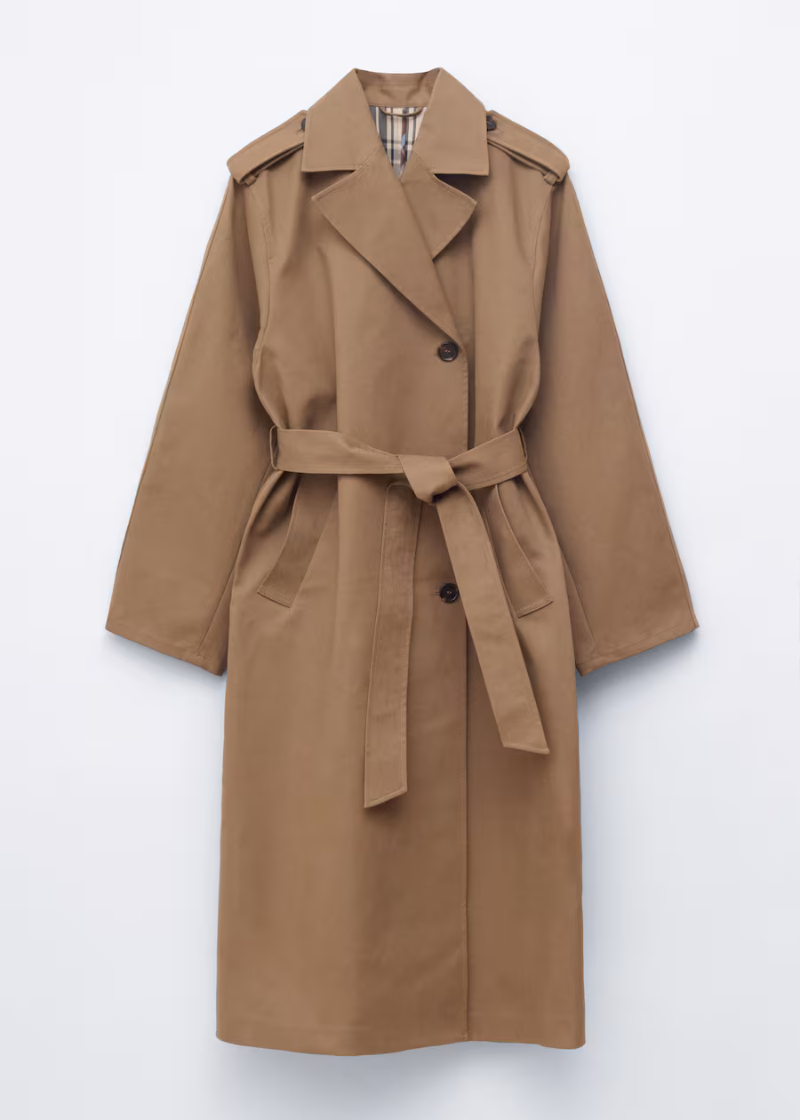 Double-Breasted Wool Coat