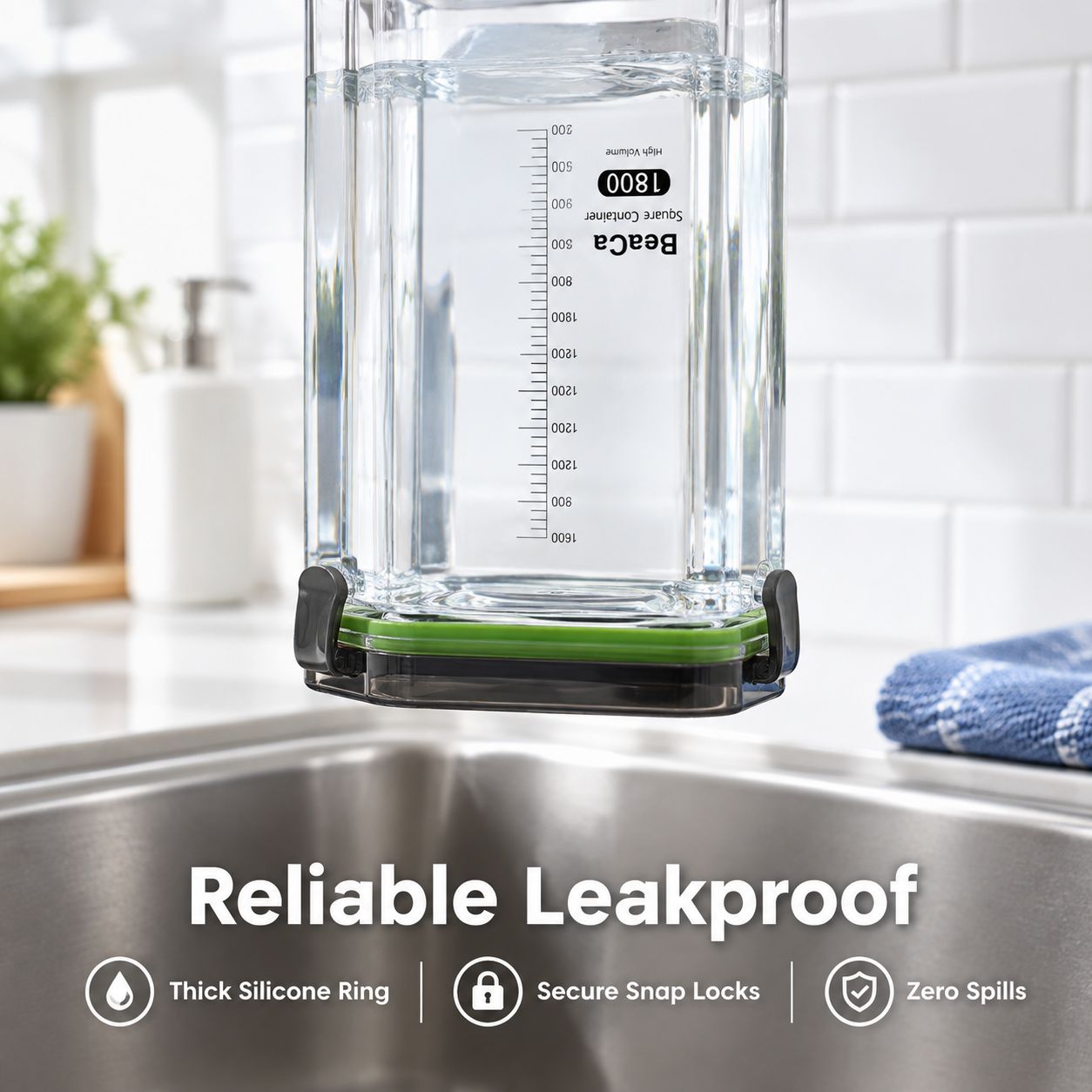 Sealed food storage jars
