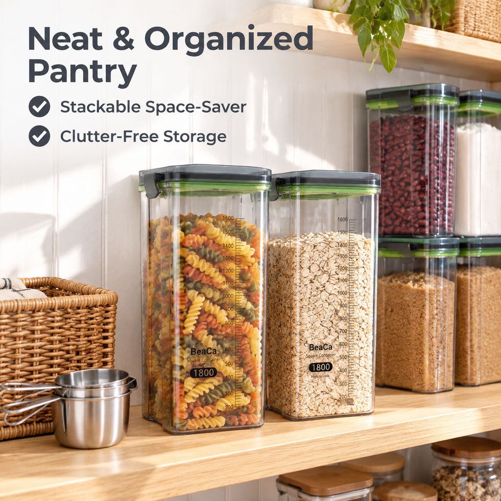 Sealed food storage jars