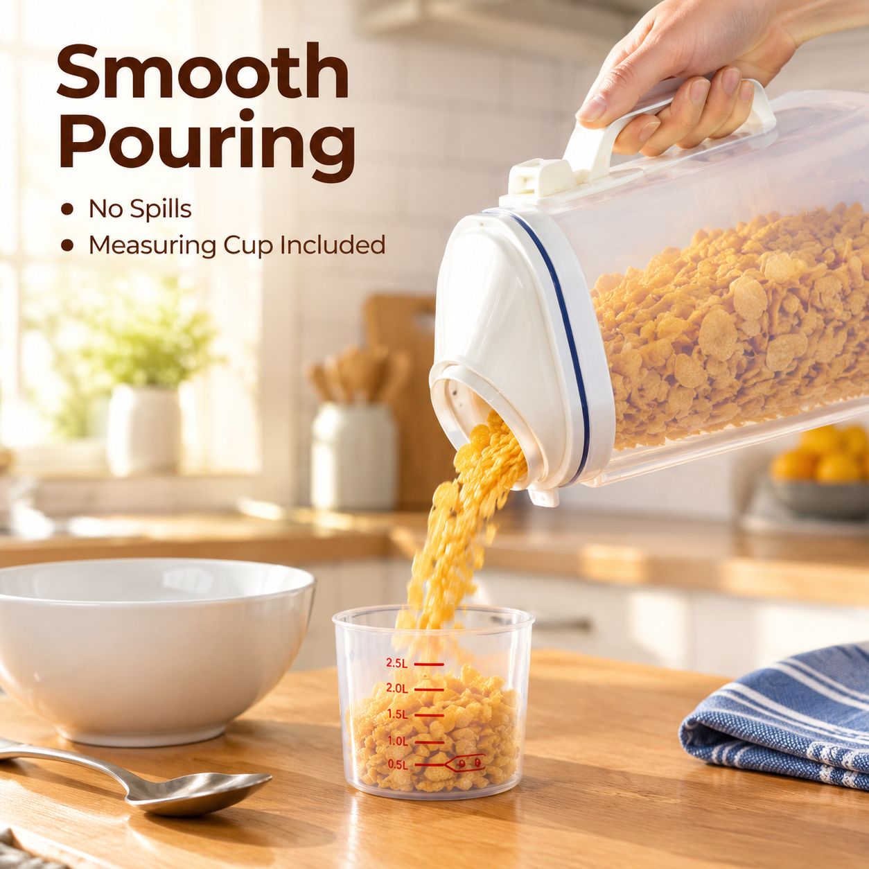 Five Grains and Cereals Sealed Container