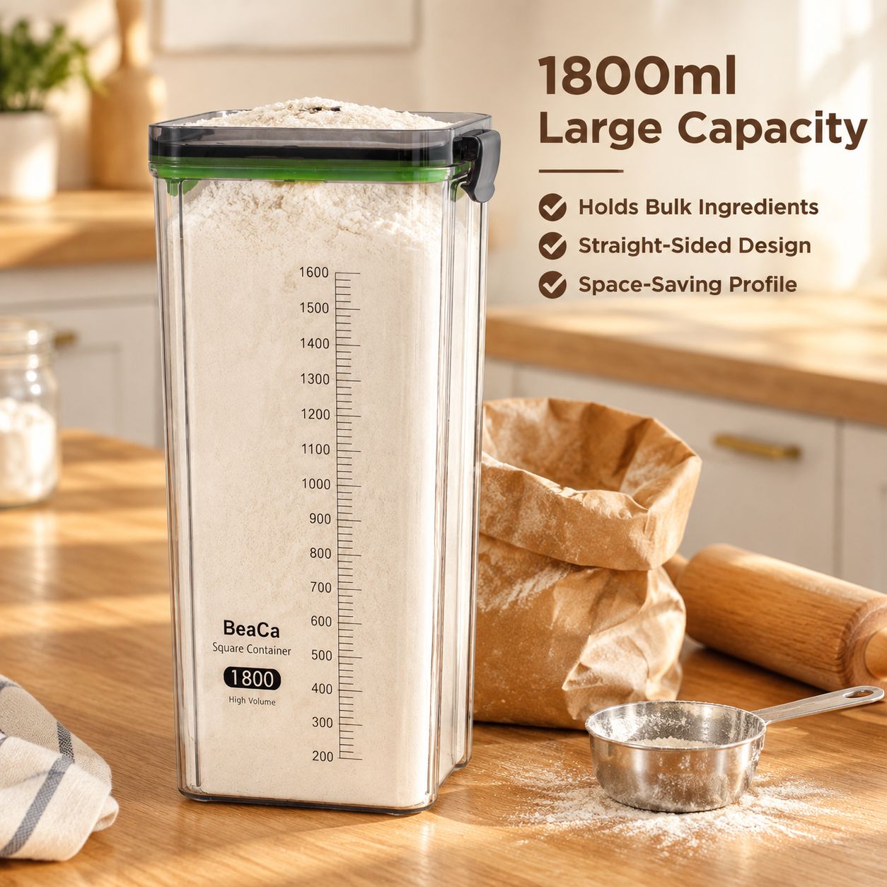 Sealed food storage jars