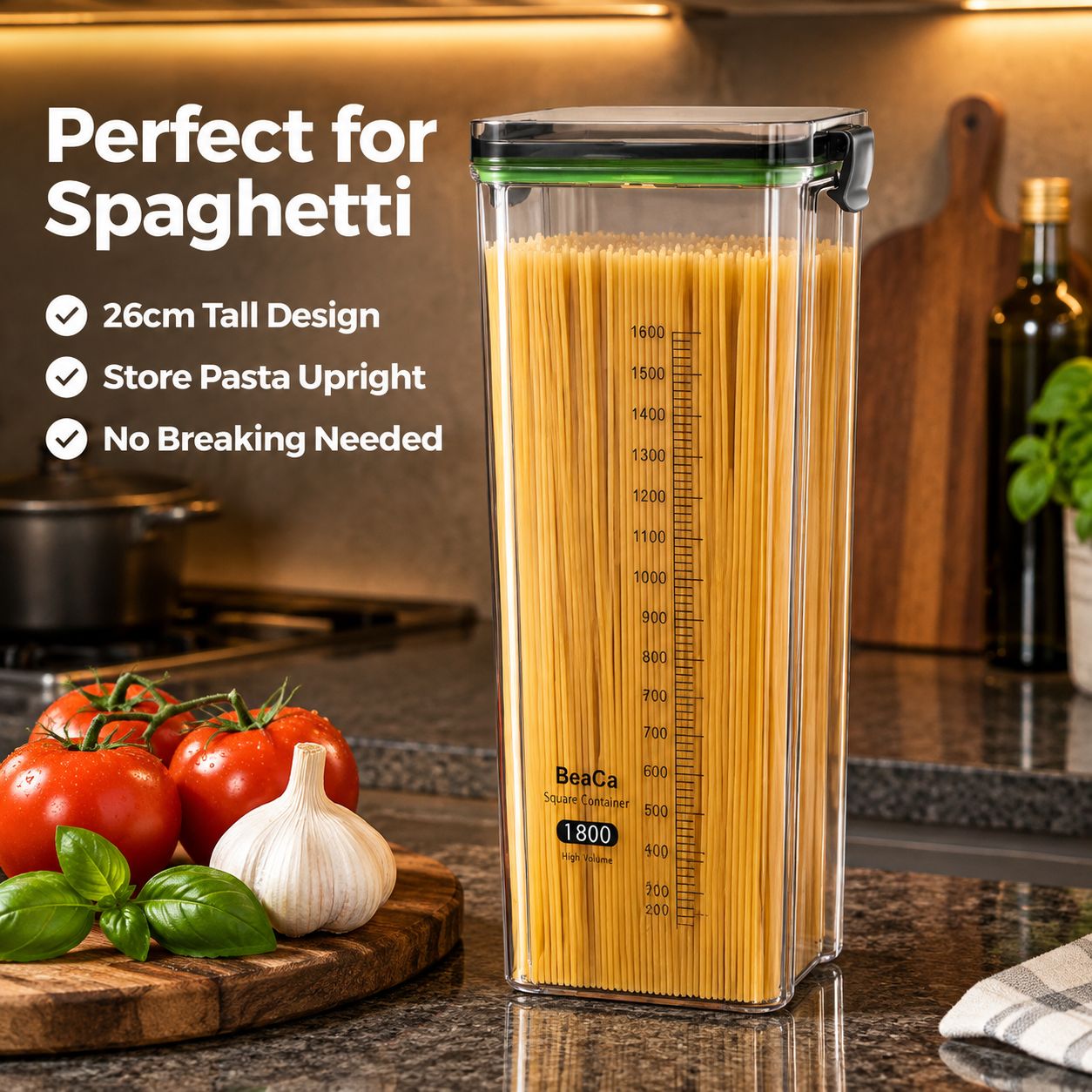 Sealed food storage jars
