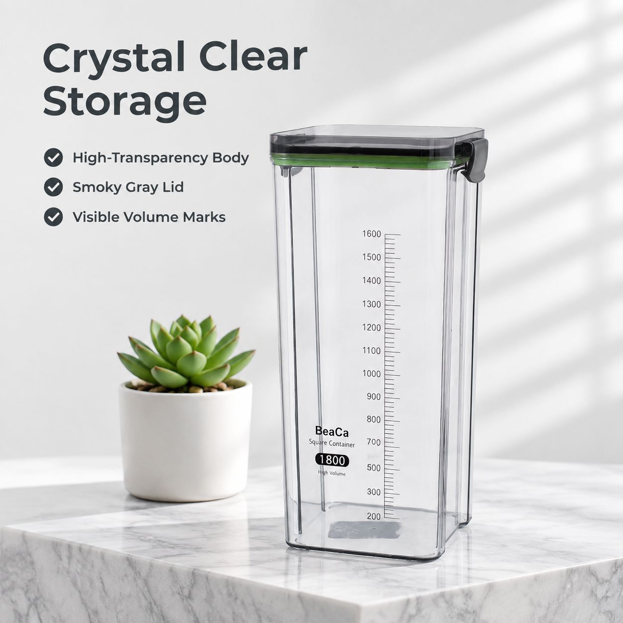 Sealed food storage jars