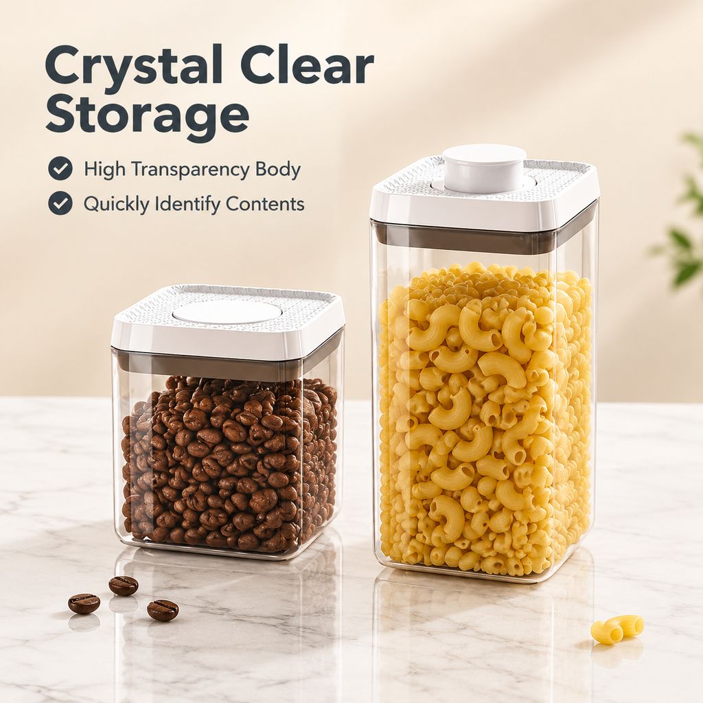 Press-type sealing storage container