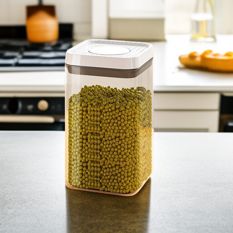 Press-type sealing storage container