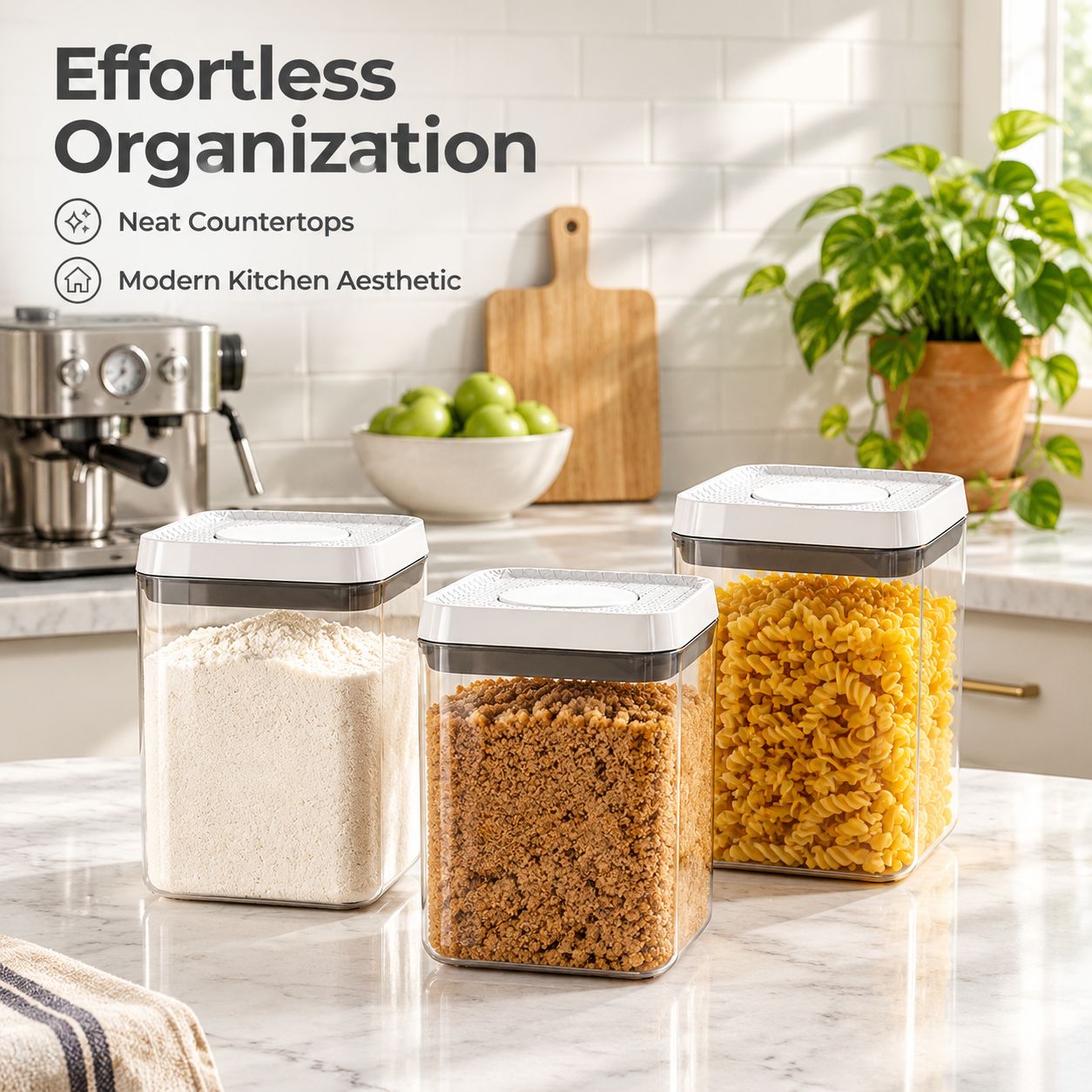 Press-type sealing storage container
