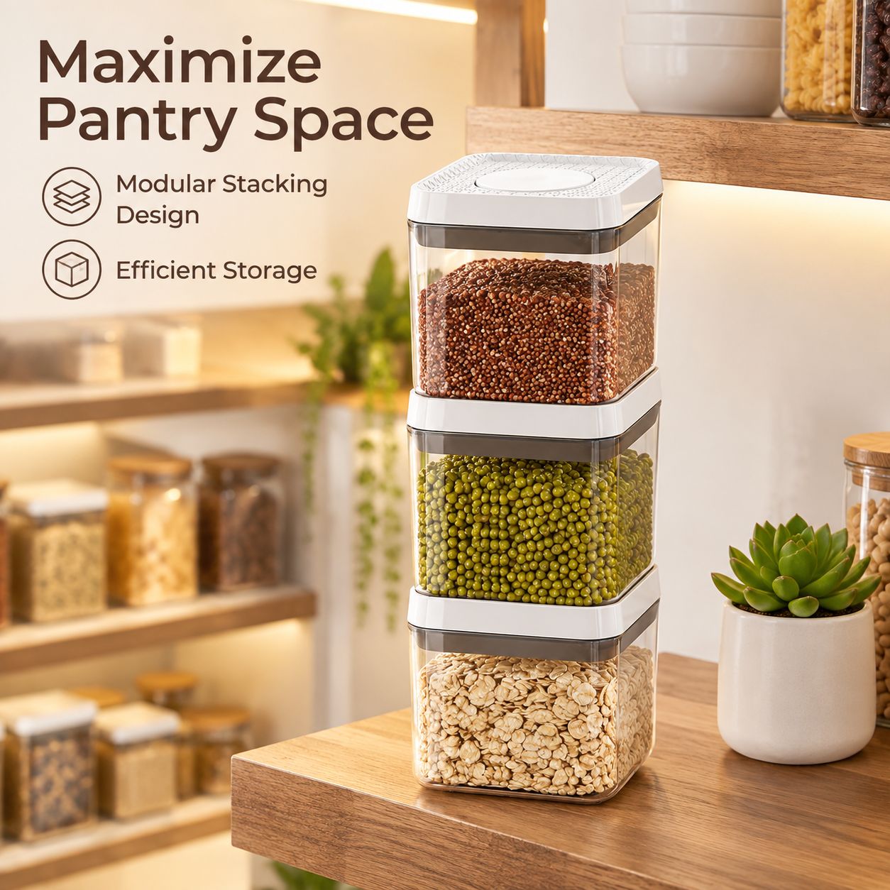Press-type sealing storage container