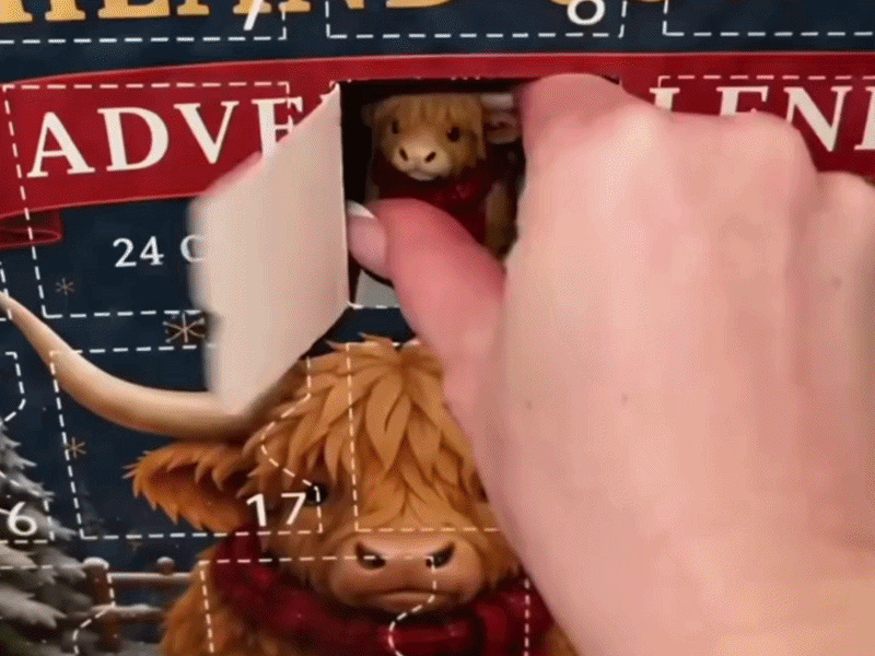 Suggested image: full 24-character lineup showing all different Highland Cow collectible designs in one organized grid