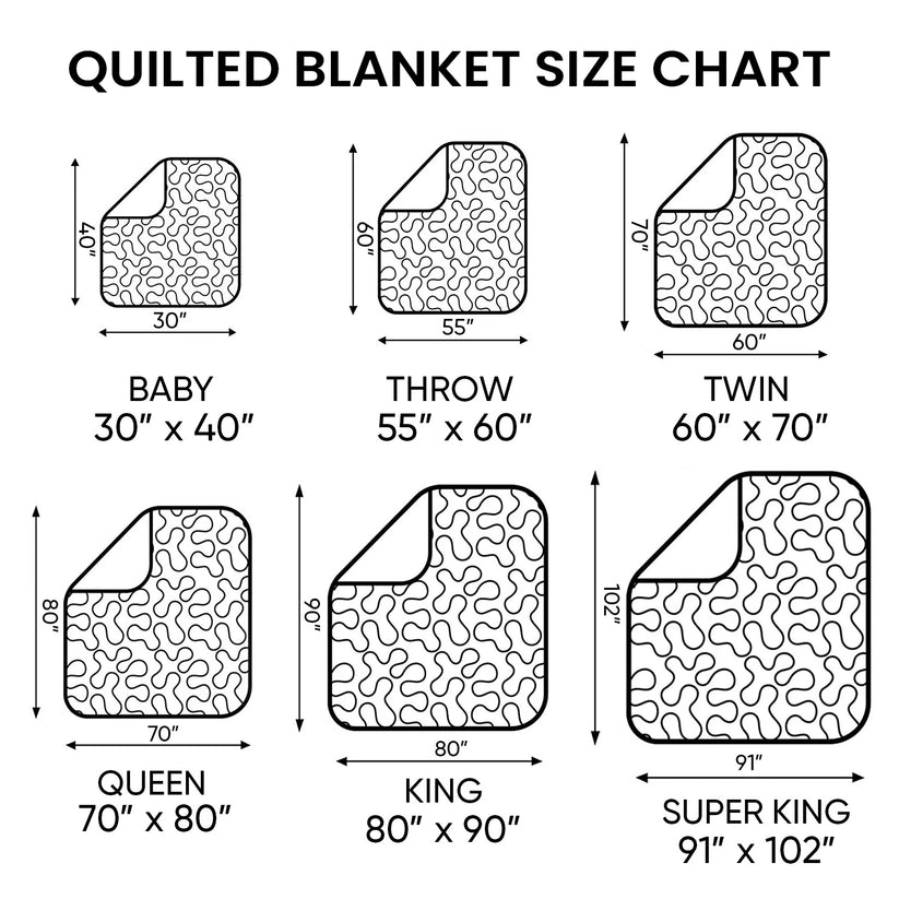 Wings of Dominion Quilted Blanket
