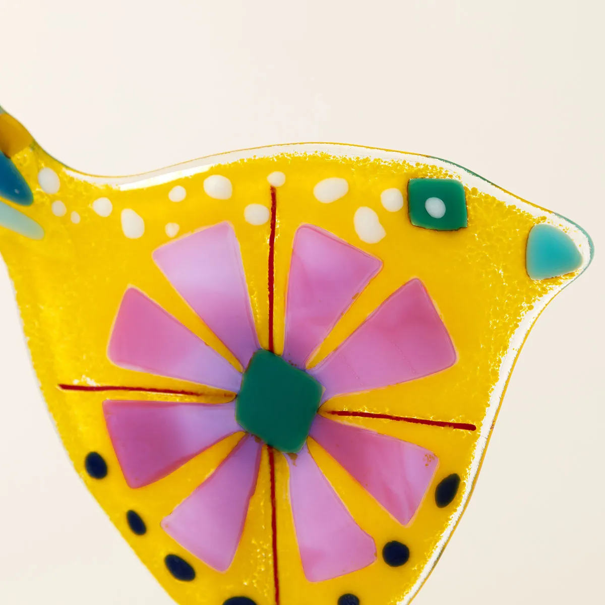 Handmade Glass Garden Stakes