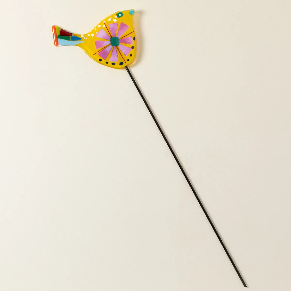 Handmade Glass Garden Stakes