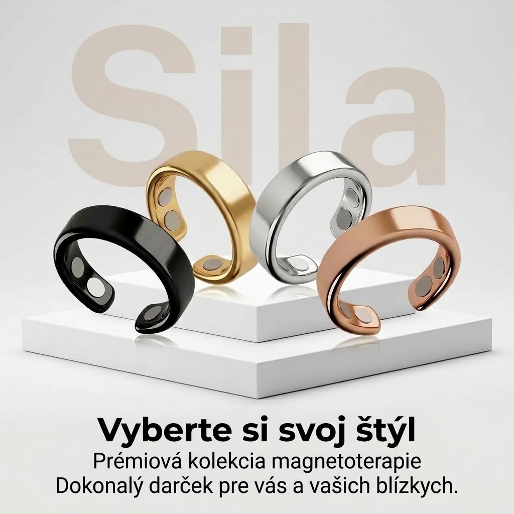 Sila™ – magnetoterapeutický prsteň