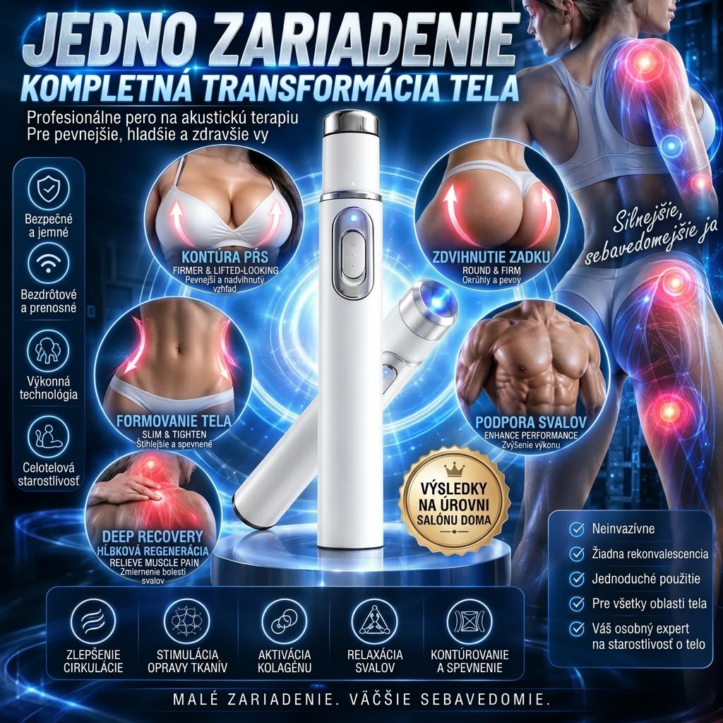 ULTRASONIC SHOCK DOPRAVA ZADARMO🚚WAVE BODY REMODELING SYSTEM™ – Zväčšuje poprsie a zdvíha zadok. Podporuje rast svalov. Zlepšuje krvný obeh. Uľavuje od bolesti.